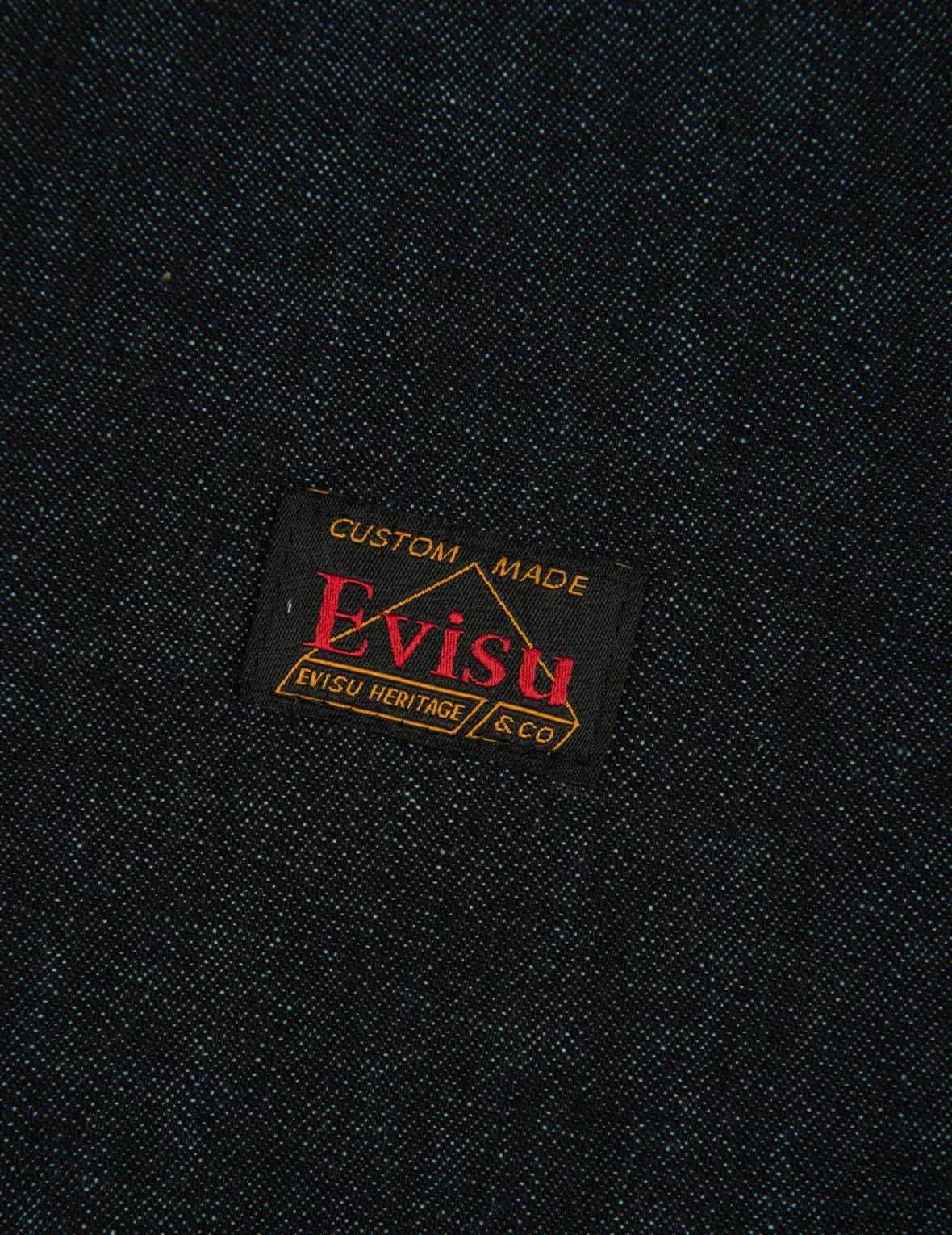 Calligraphy Daicock Foil-print Denim Shirt - 11