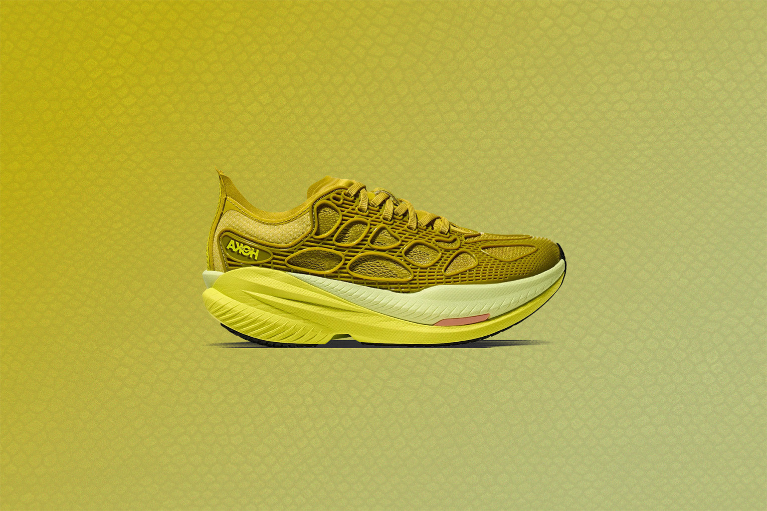 MACH X CAGED - PEA GREEN/HOKA CITRUS - 5