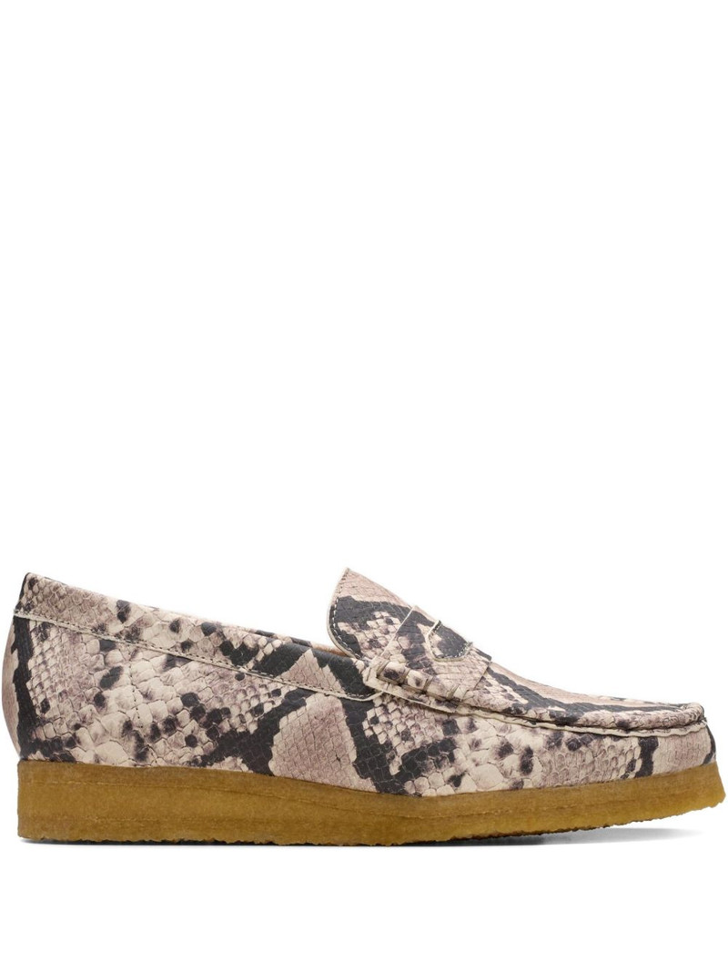 Wallabee snake loafer 1