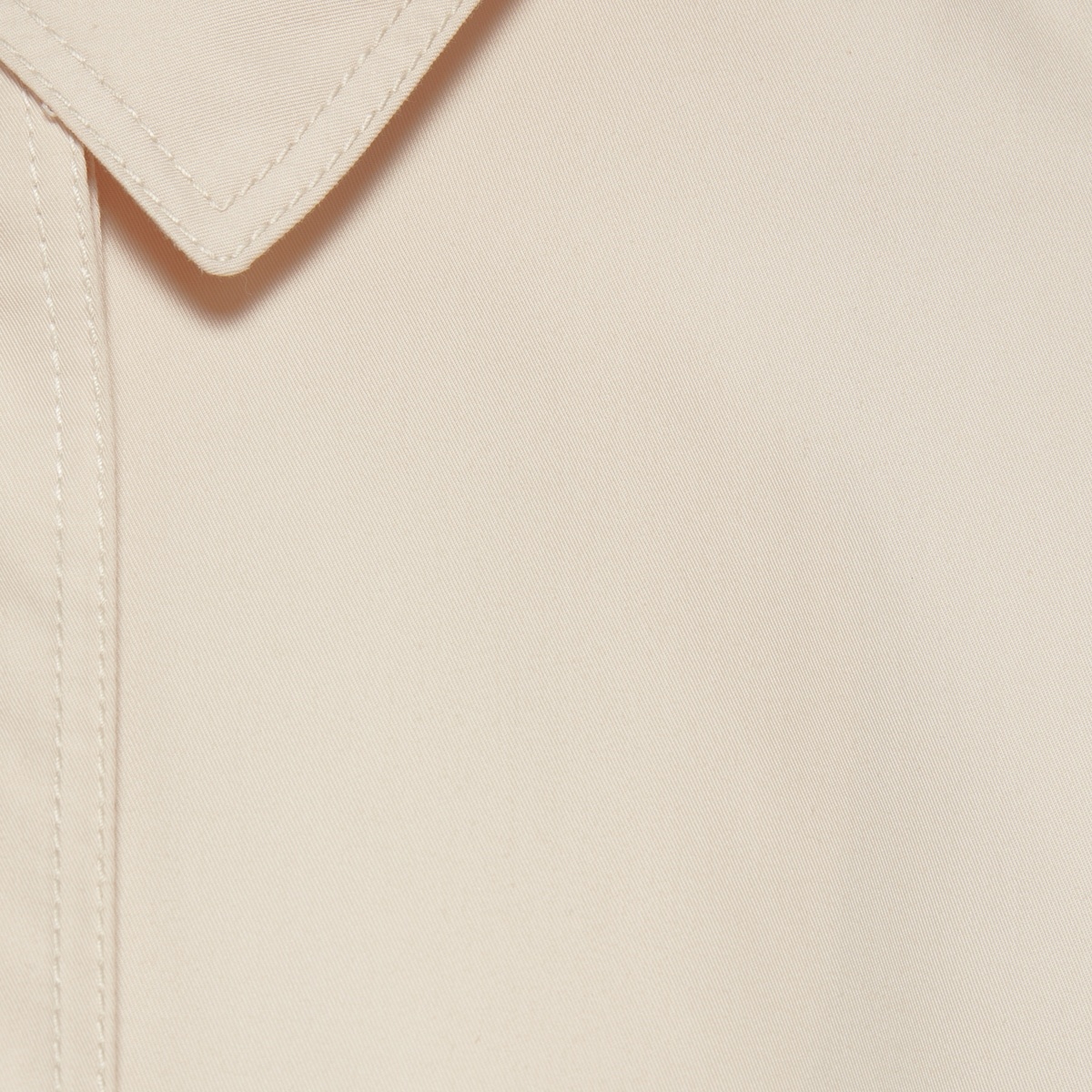 Cotton gabardine trench coat - 5