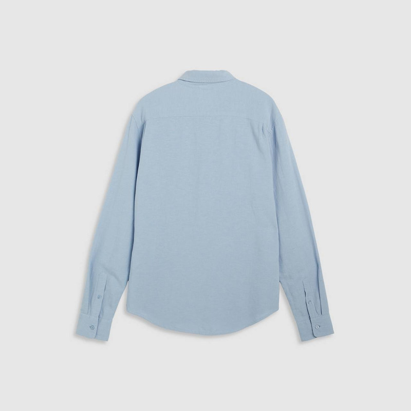 SUNSET ONE POCKET COTTON LINEN STANDARD FIT SHIRT 6
