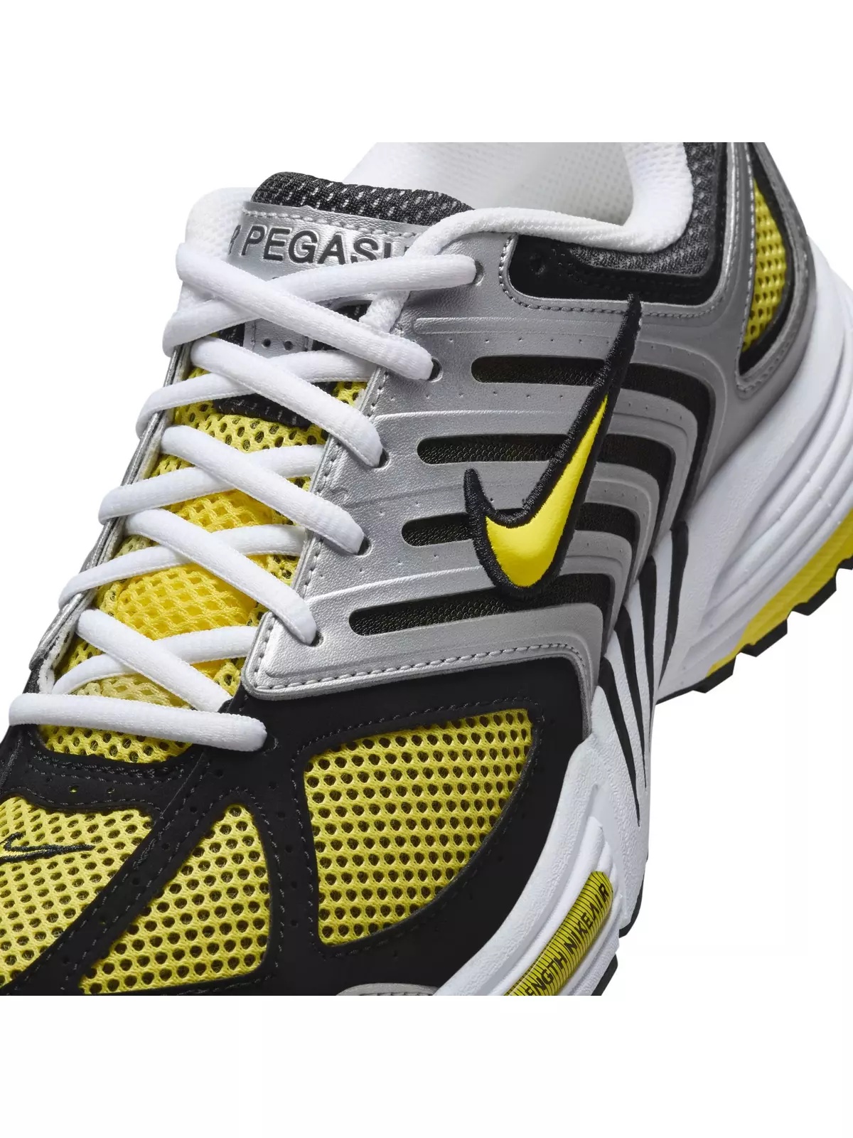 Air Pegasus 2005 "White/Opti Yellow/Metallic Silver/Black" Women's Shoe - 9
