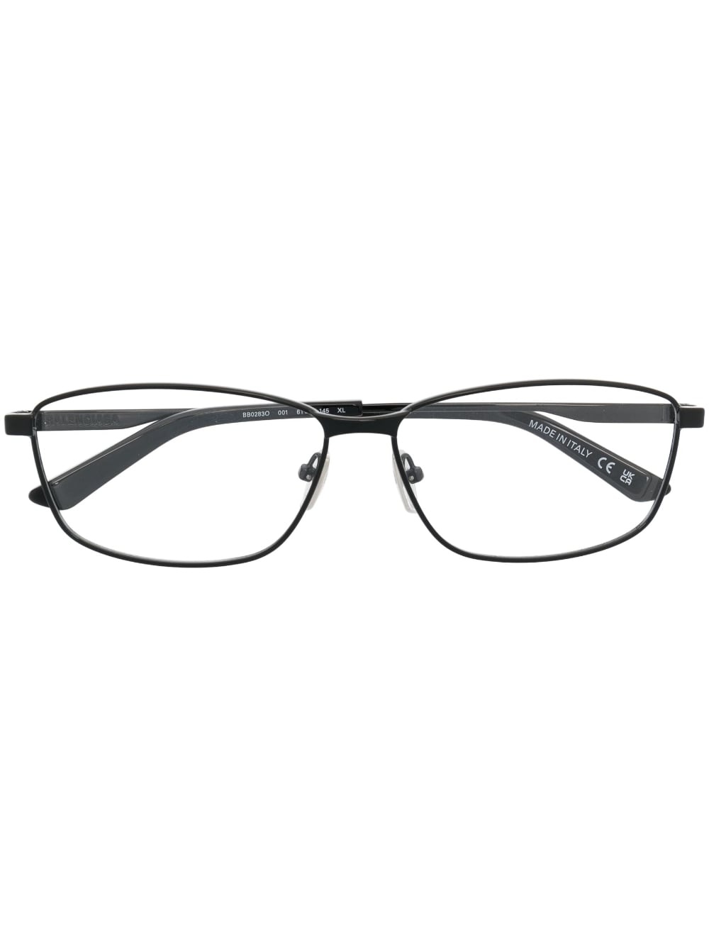 oval-frame glasses - 1