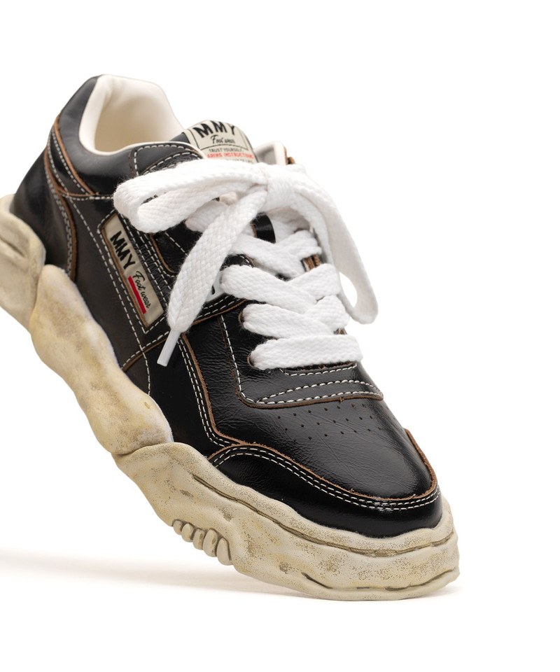 "PARKER" OG Sole Wrinkled Leather Low-top Sneaker 19