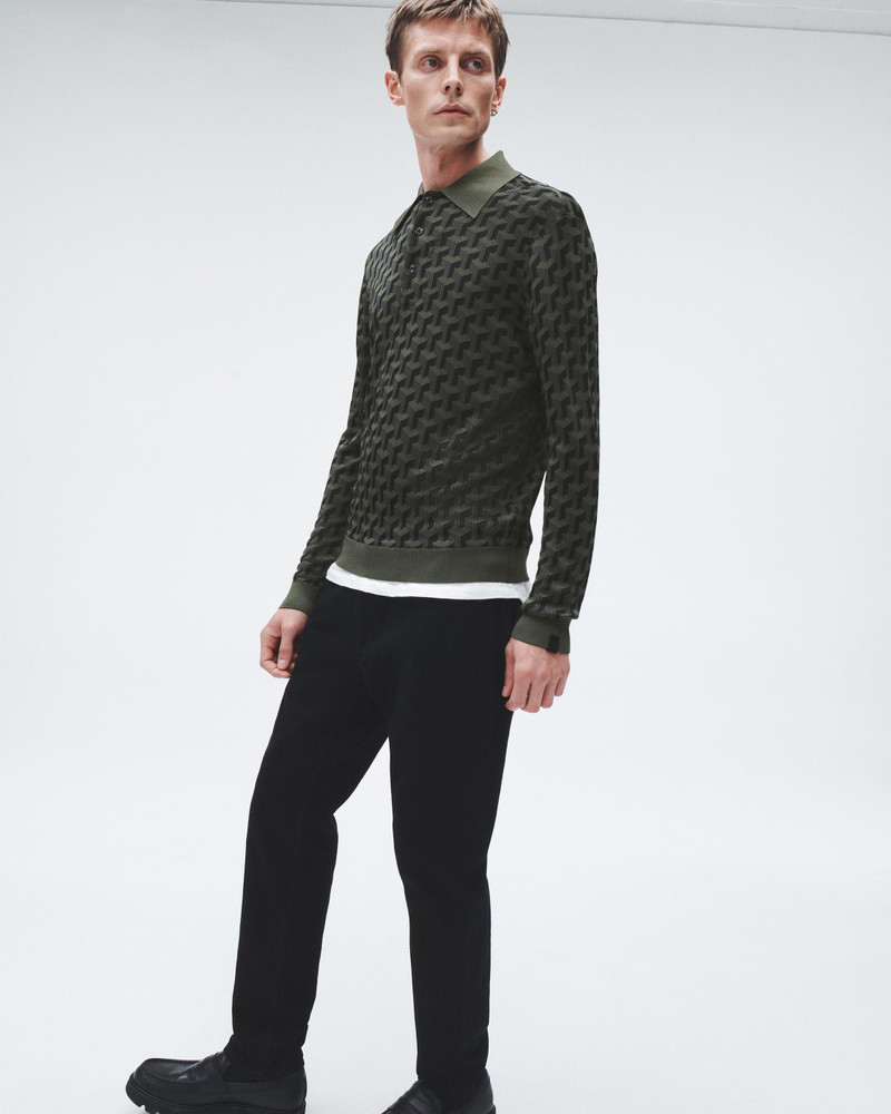 Vaughn Viscose Long Sleeve Polo
Classic Fit 3