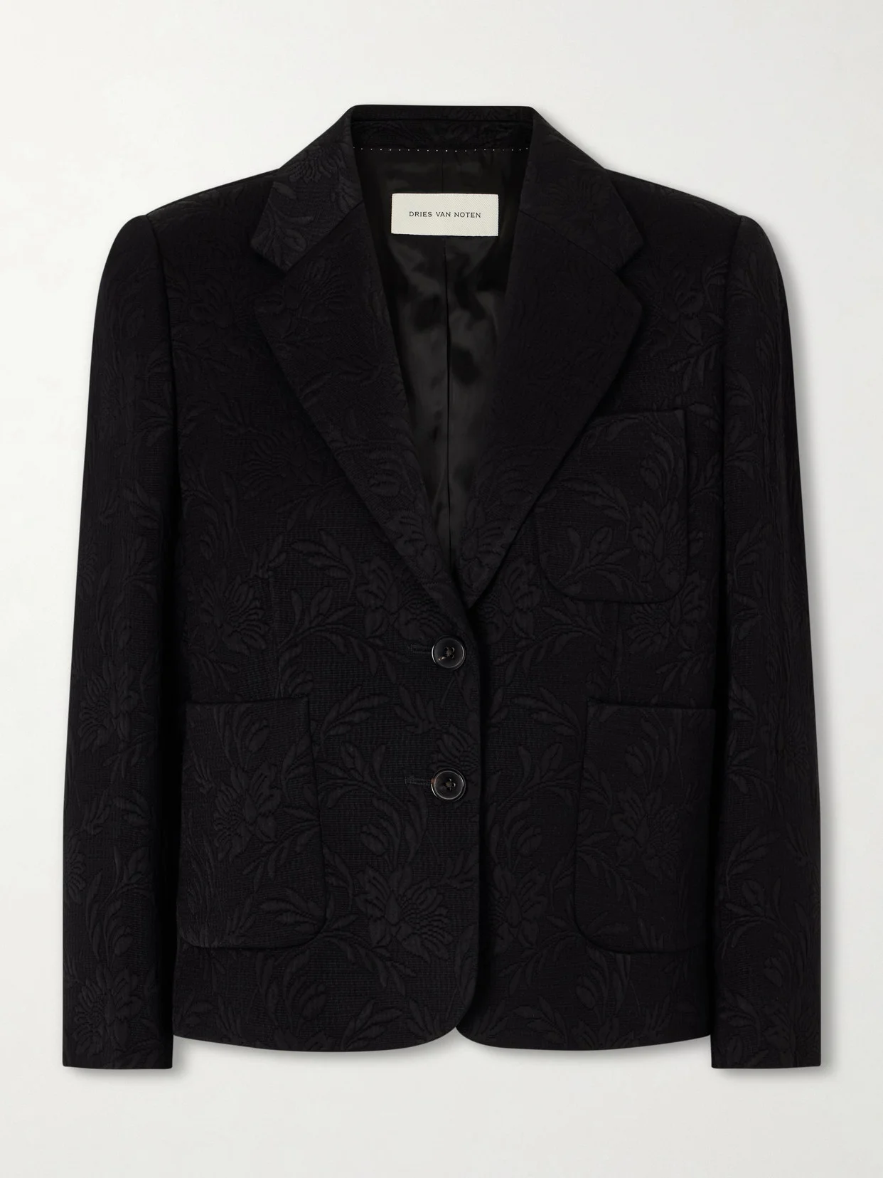 Bamis Matelassé Floral-jacquard Blazer - 1