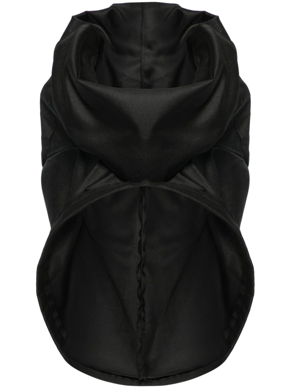 Polyester Serge Hooded Jacket - 1