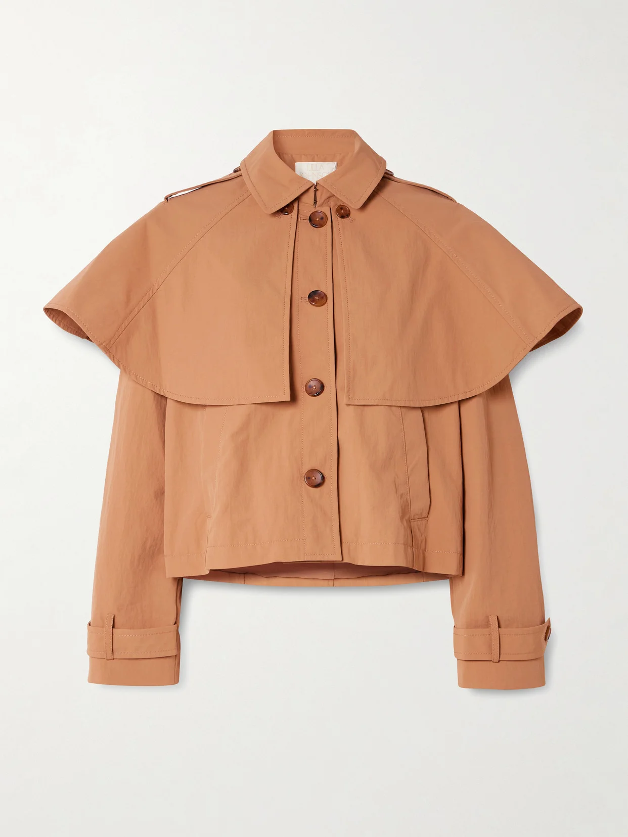 River Cape-effect Crinkled-shell Jacket - 1