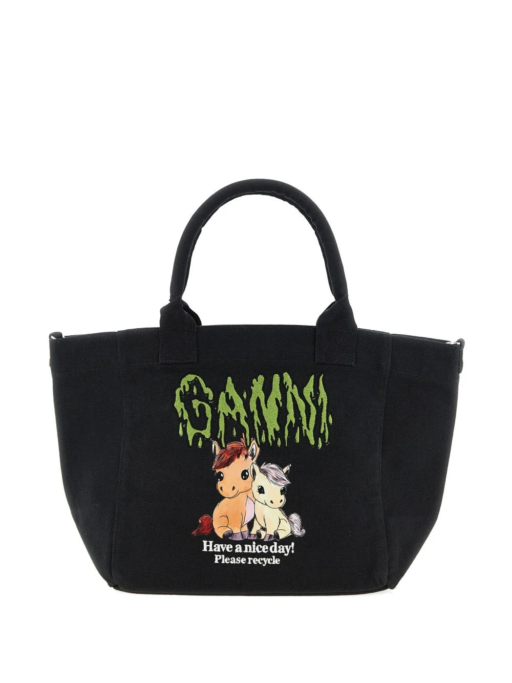 small logo-print tote bag - 1