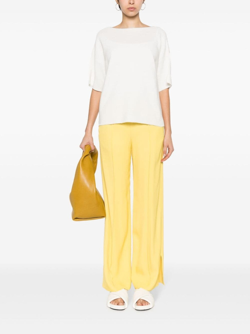 FABIANA FILIPPI chain-detailed  knitted T-shirt outlook