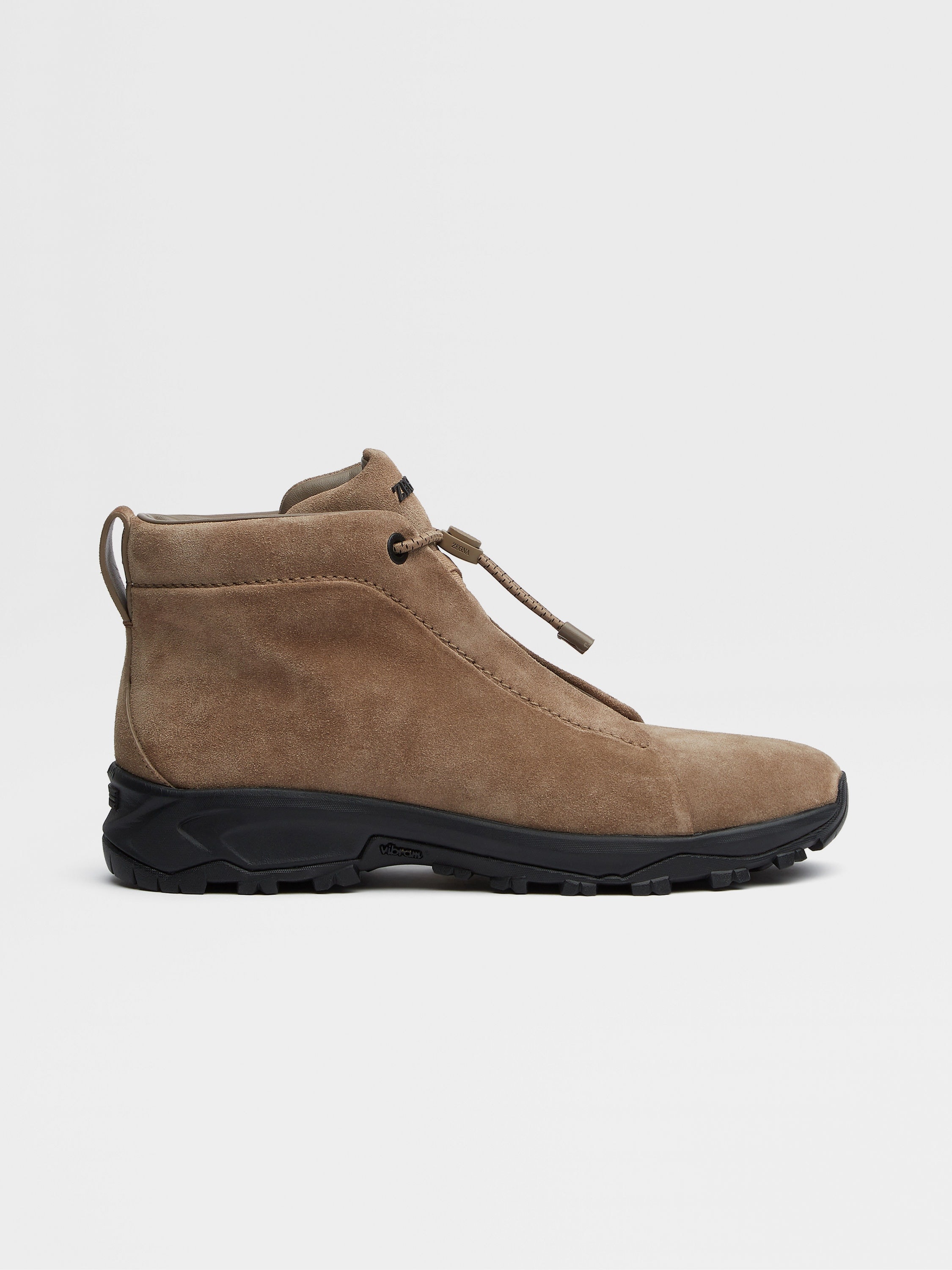 BEIGE SUEDE TRIPLE STITCH™ VETTA SNEAKERS - 4