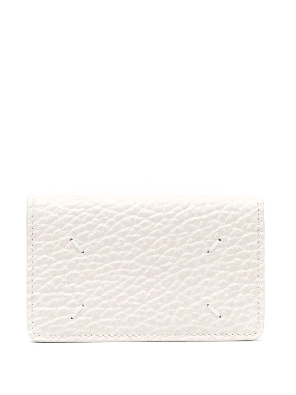 four-stitch leather wallet - 1