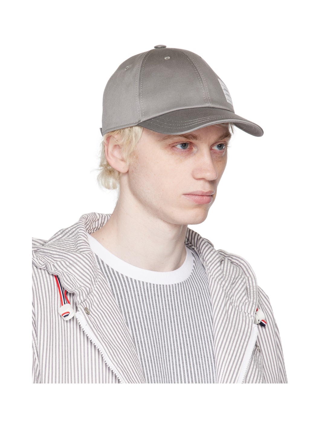 Gray Logo Patch Cap - 2