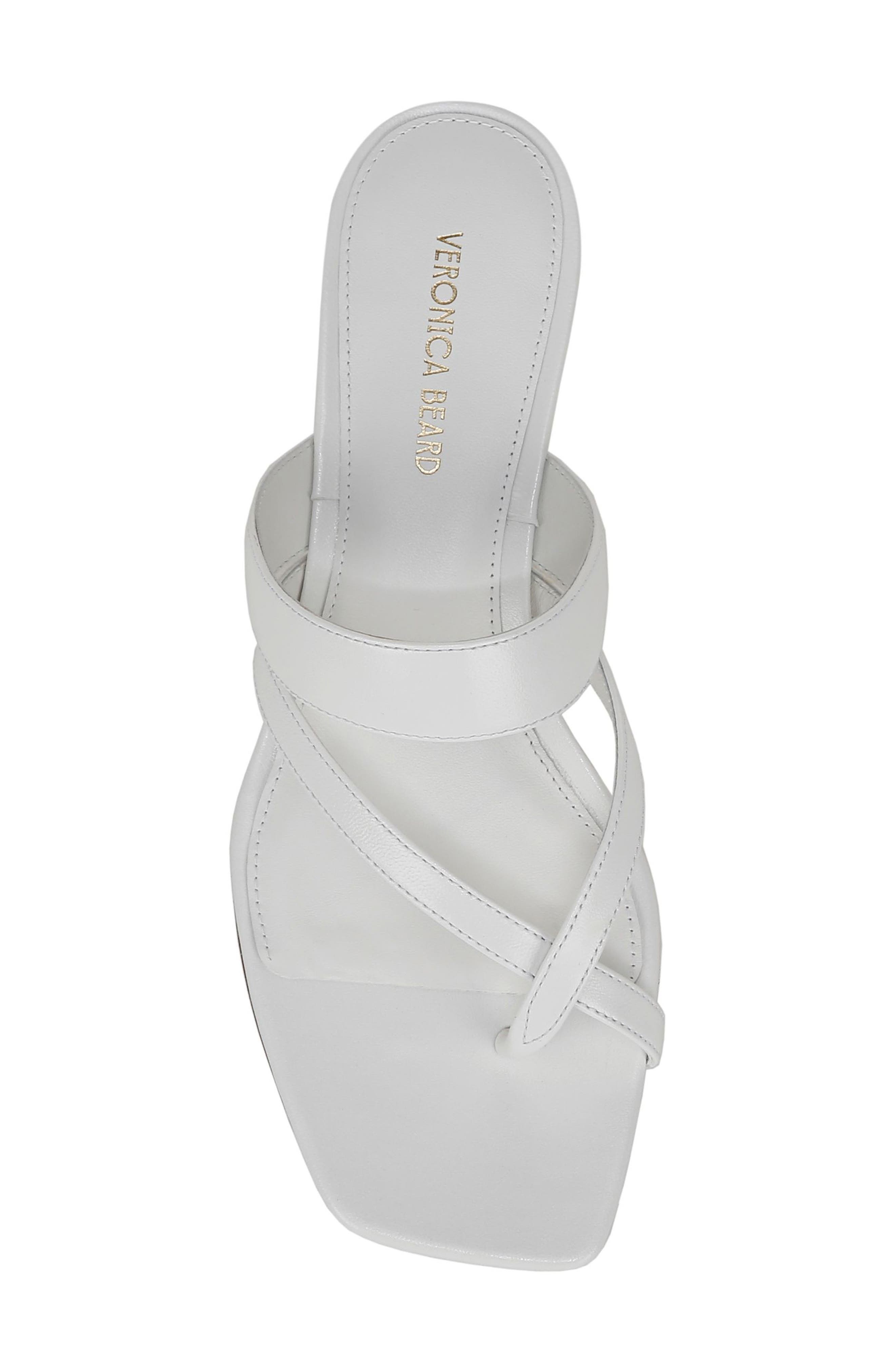 Veronica Beard Alanis Kitten Heel Slide Sandal in Coconut at Nordstrom - 5