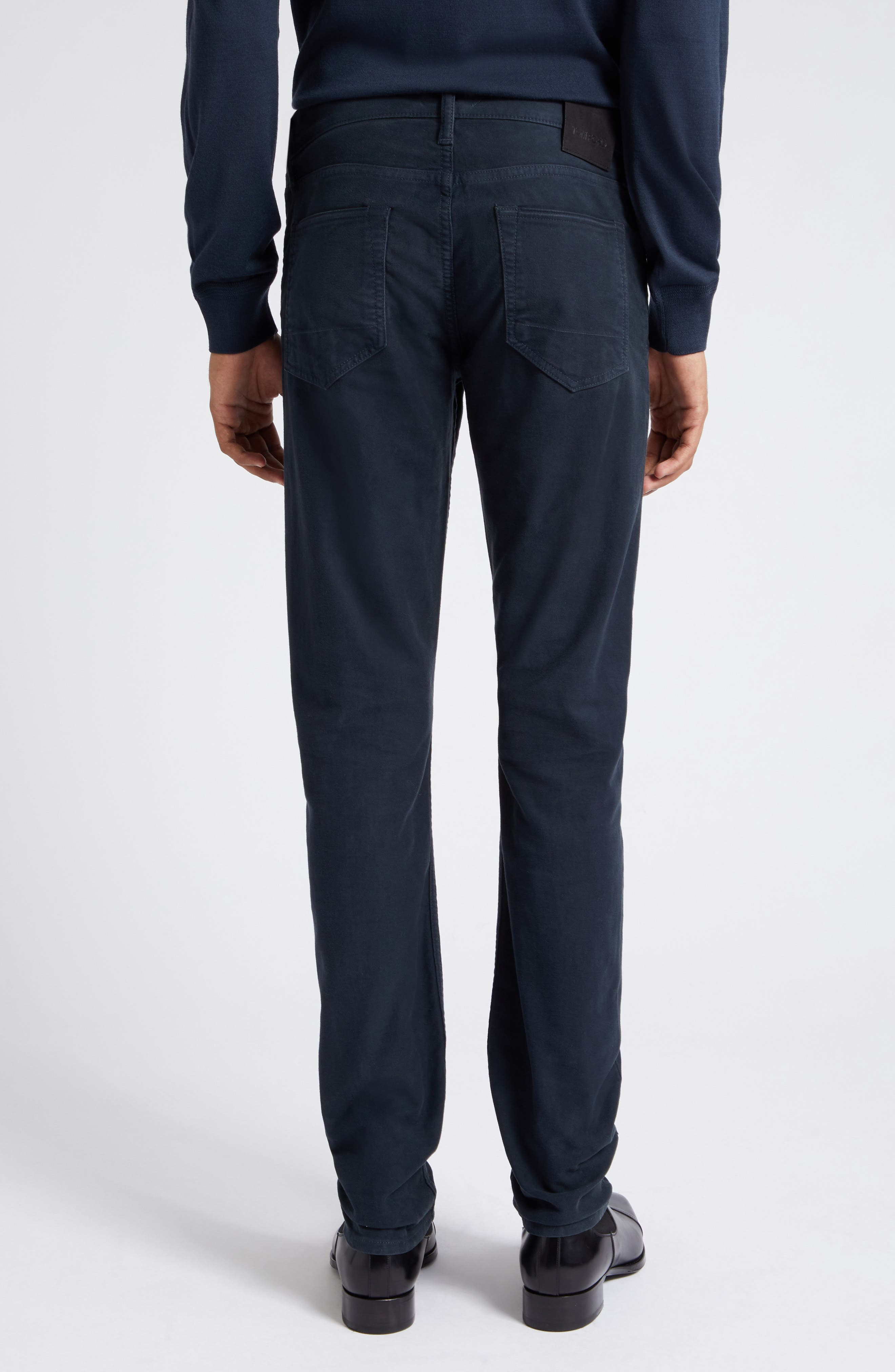 Moleskin Slim Fit Five-Pocket Pants - 3