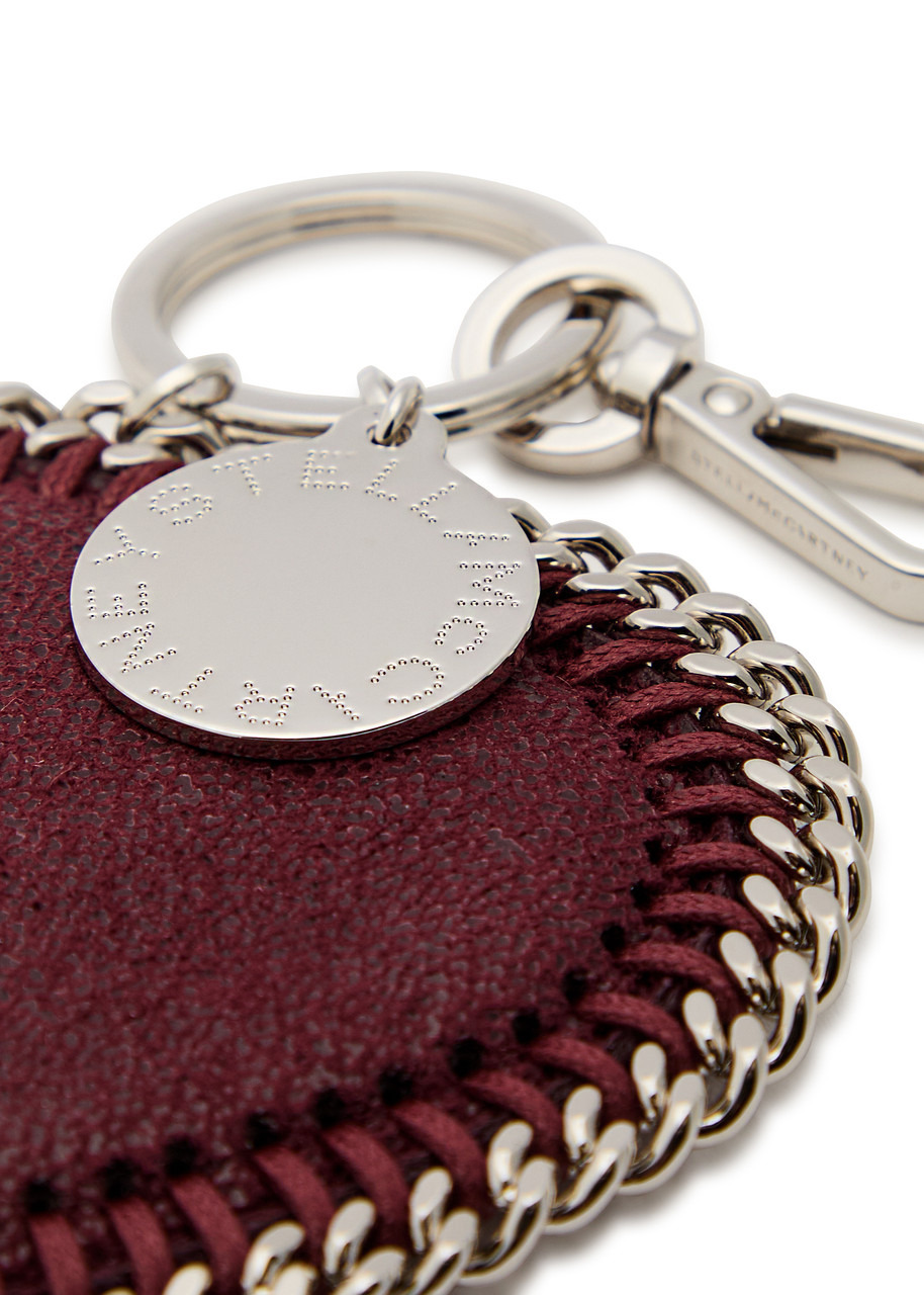 Stella Mccartney Falabella Heart Faux Leather Keyring - 2