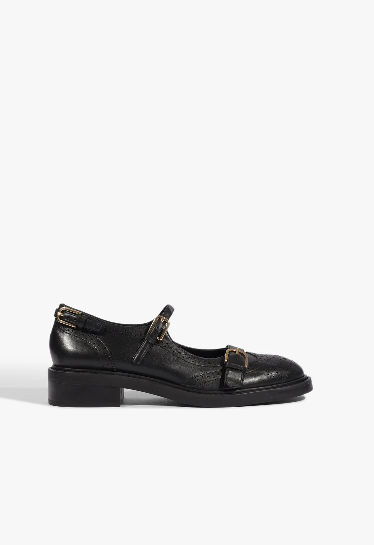 Dafne Leather Flat - 1