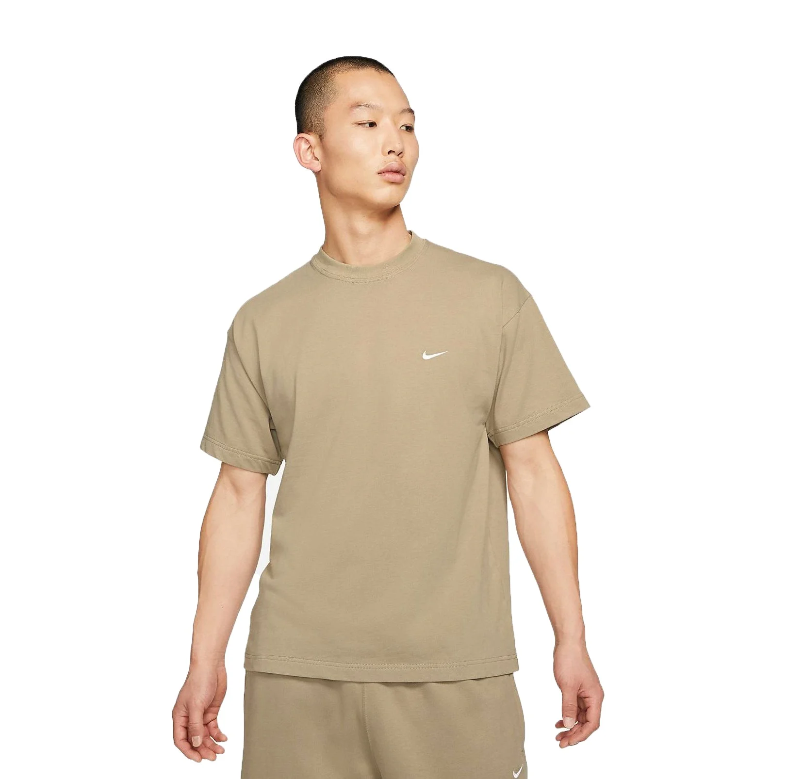 Nike Solo Swoosh Tee 'Khaki' DA0321-247 - 1