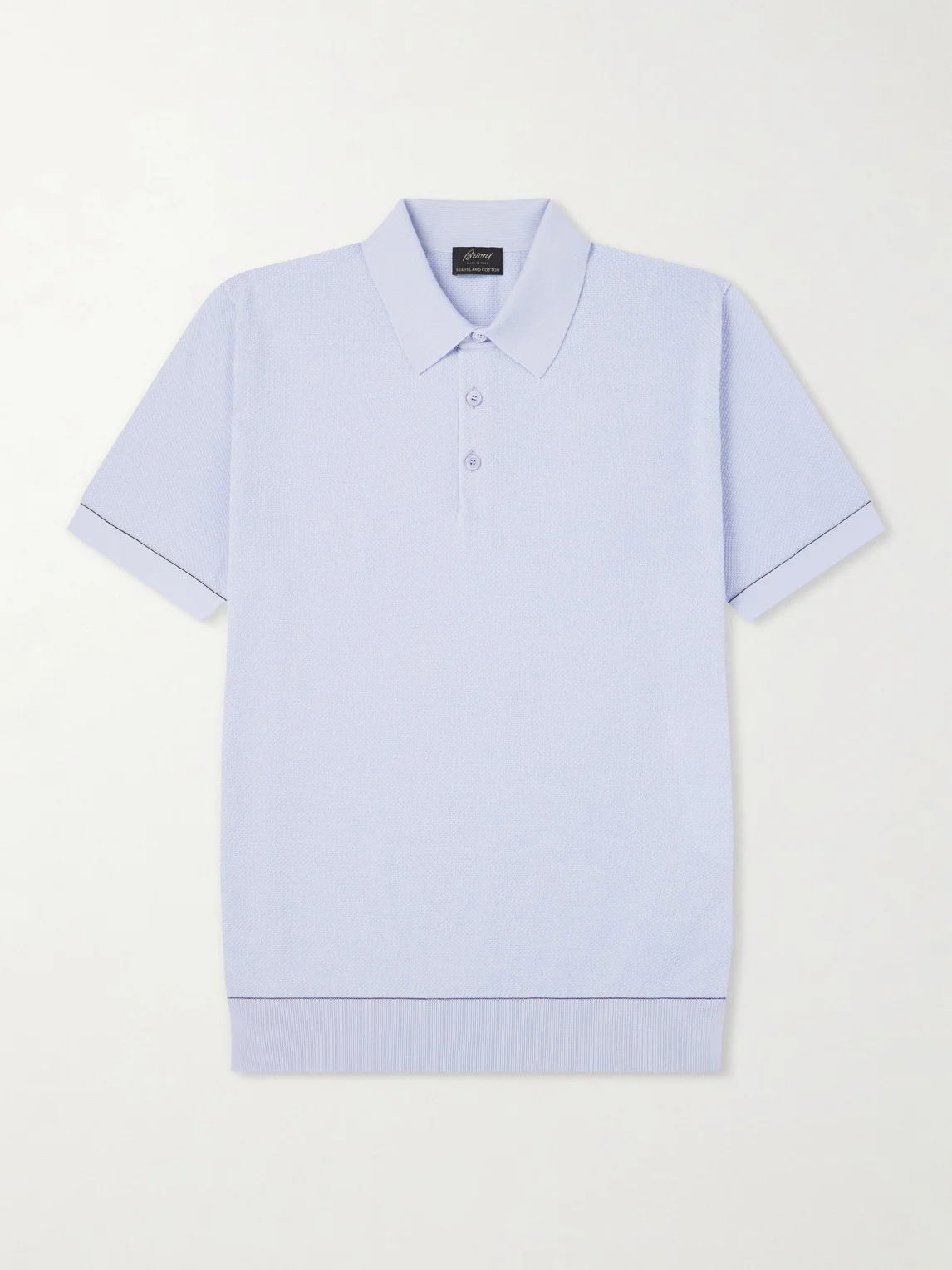 Sea Island Cotton Polo Shirt - 1