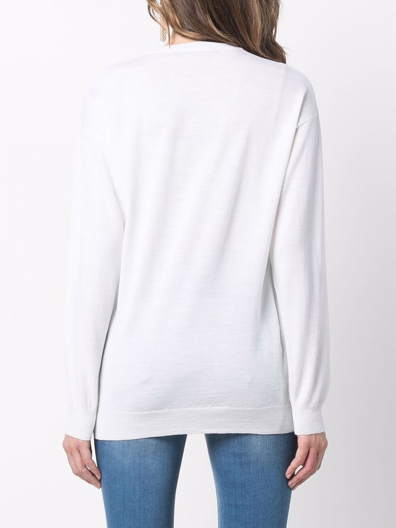 skull-print jumper 4