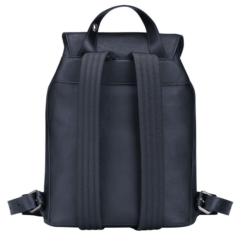 Longchamp 3D S Backpack Midnight Blue - Leather 4