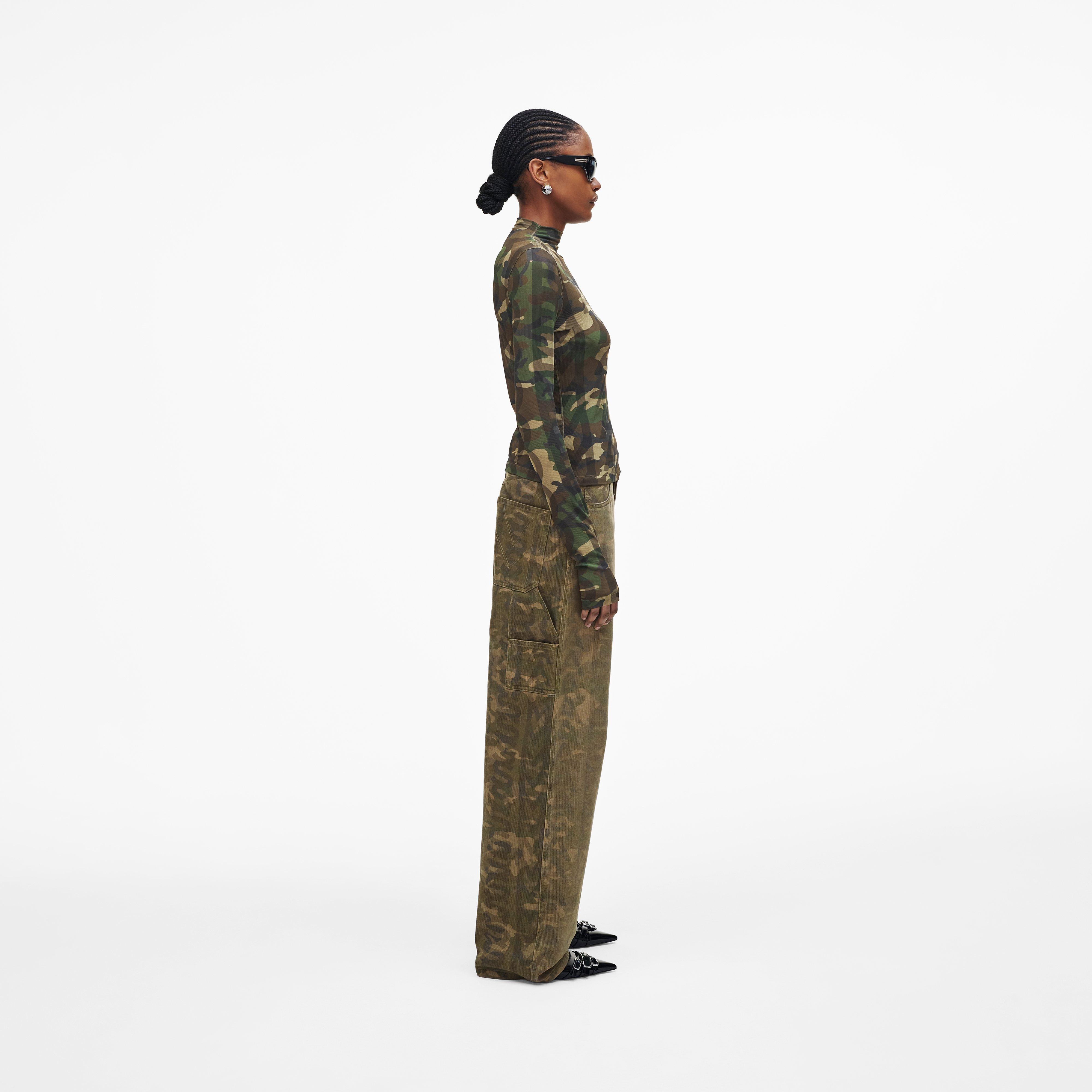 CAMO SHEER LONG SLEEVE - 3