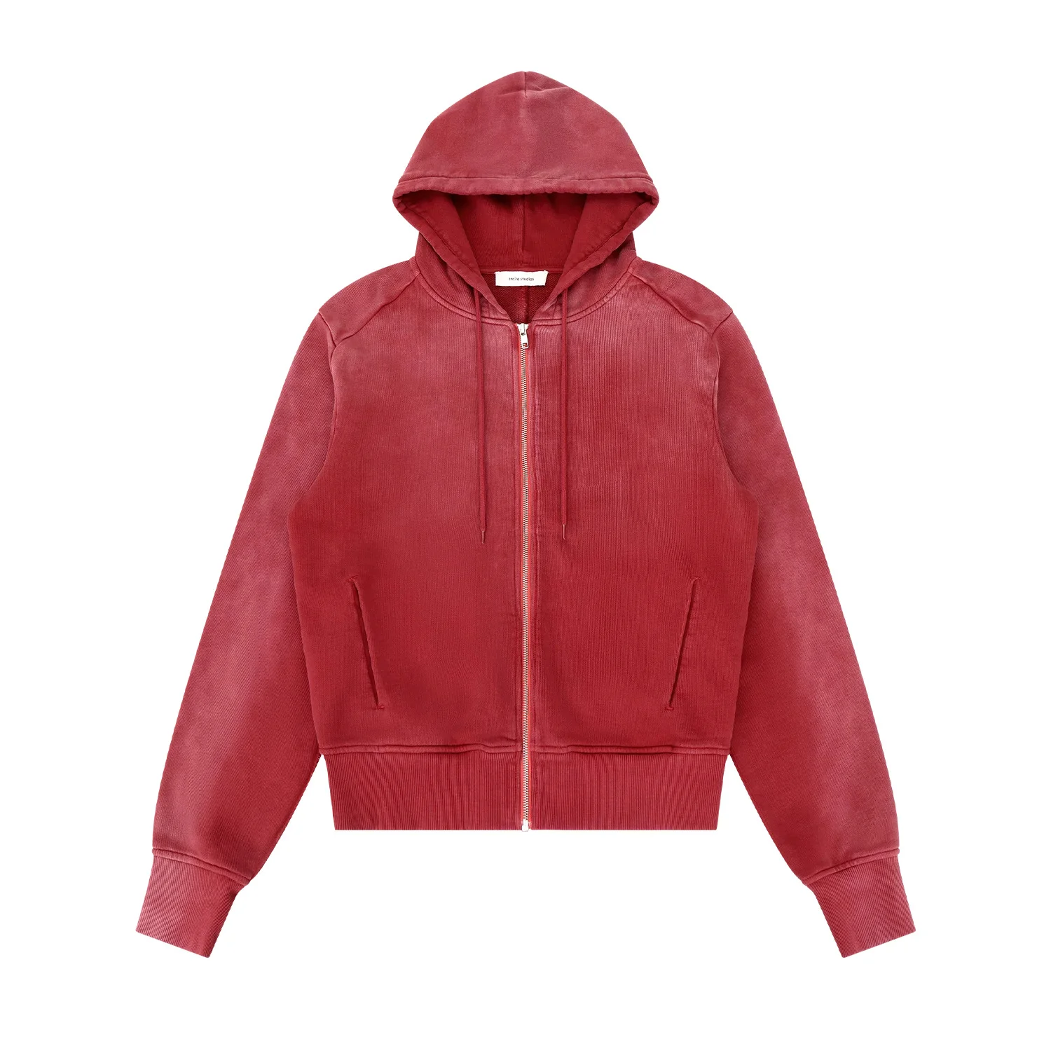 SLIM ZIP UP RED CLAY - 1