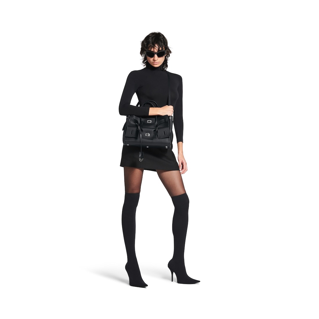 Women's Bel Air Small Carry All Bag in Black - 8