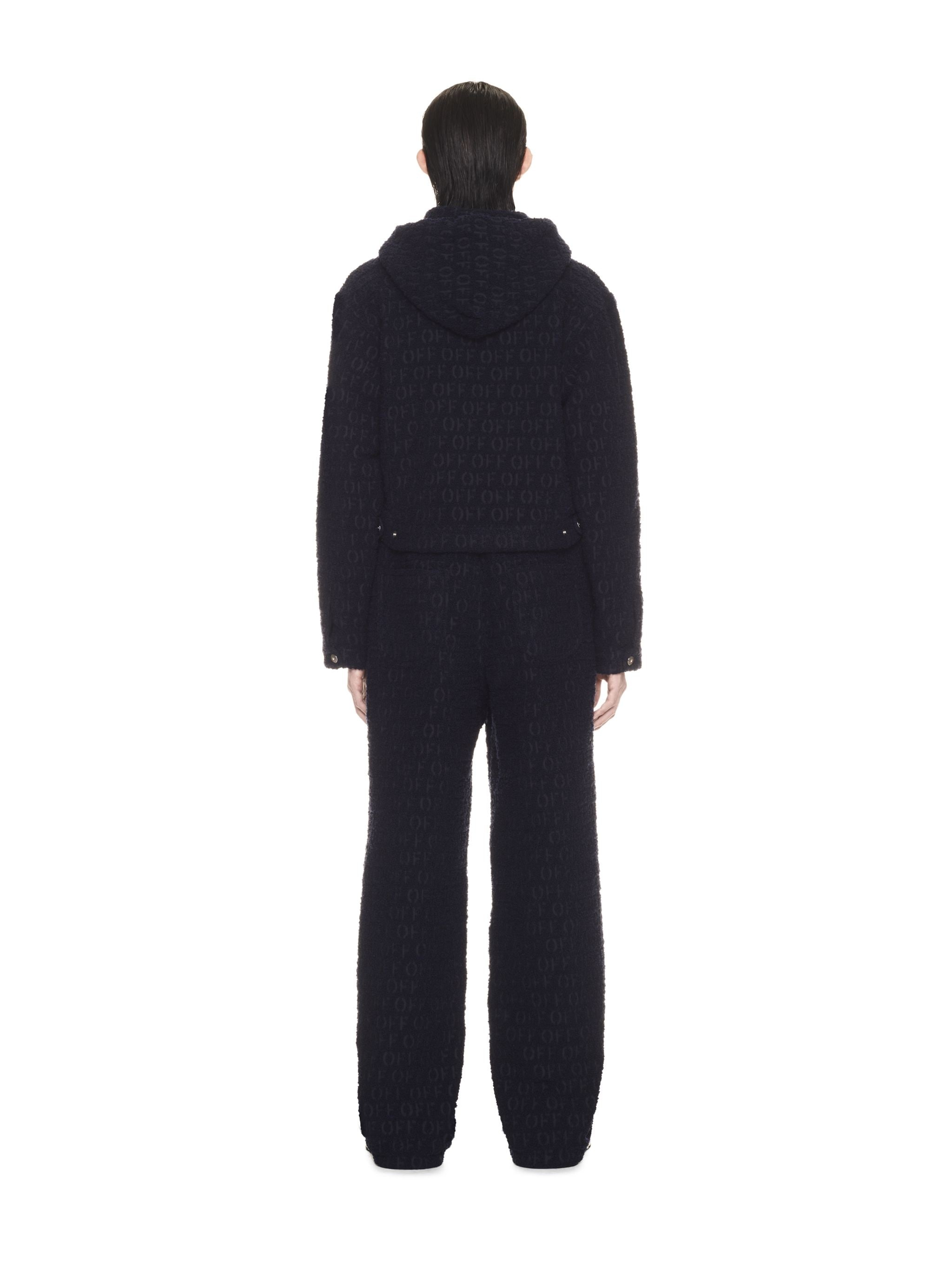 Off Ao Bouclé Hoodie Jkt Sierra Leone N - 4