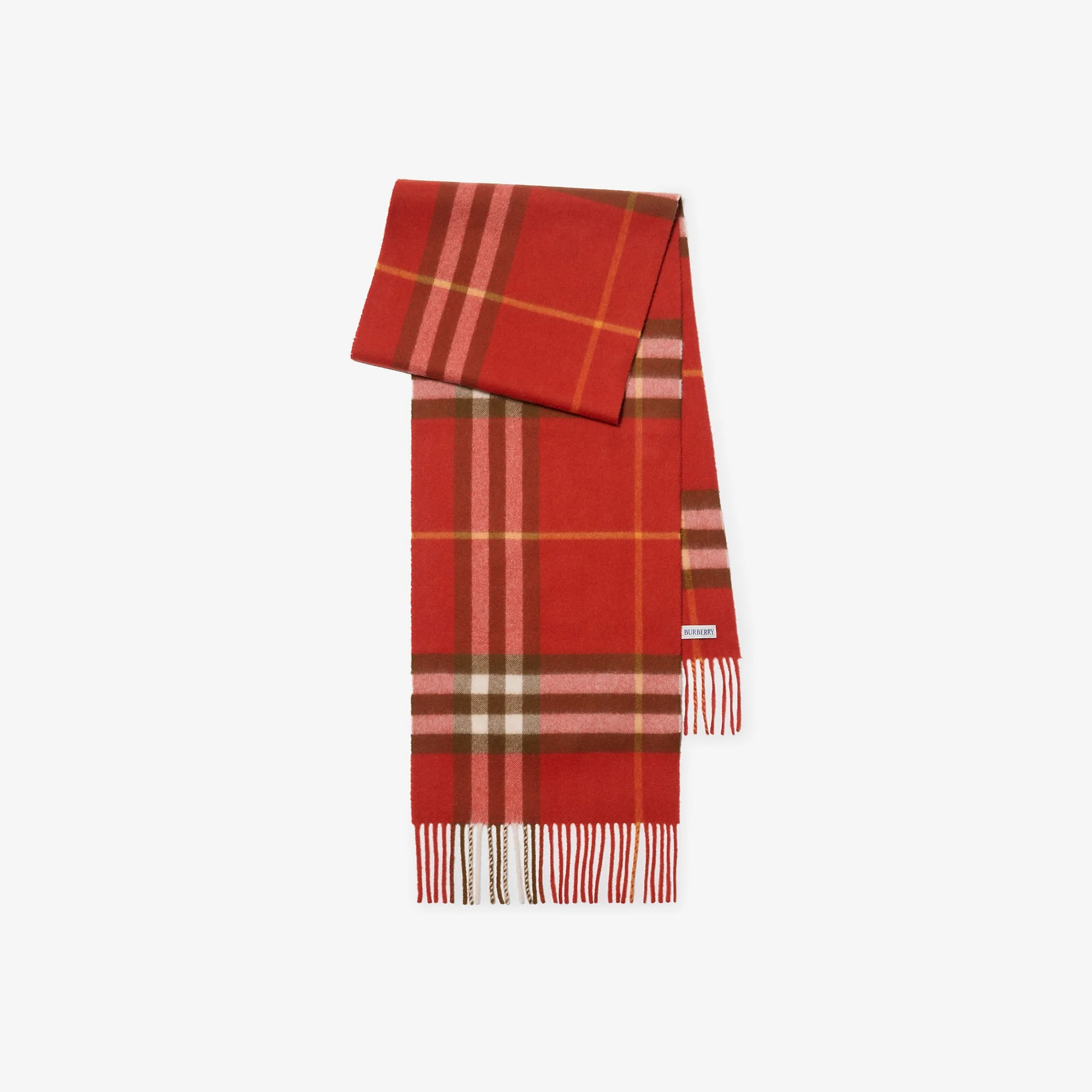 Check Cashmere Scarf - 1