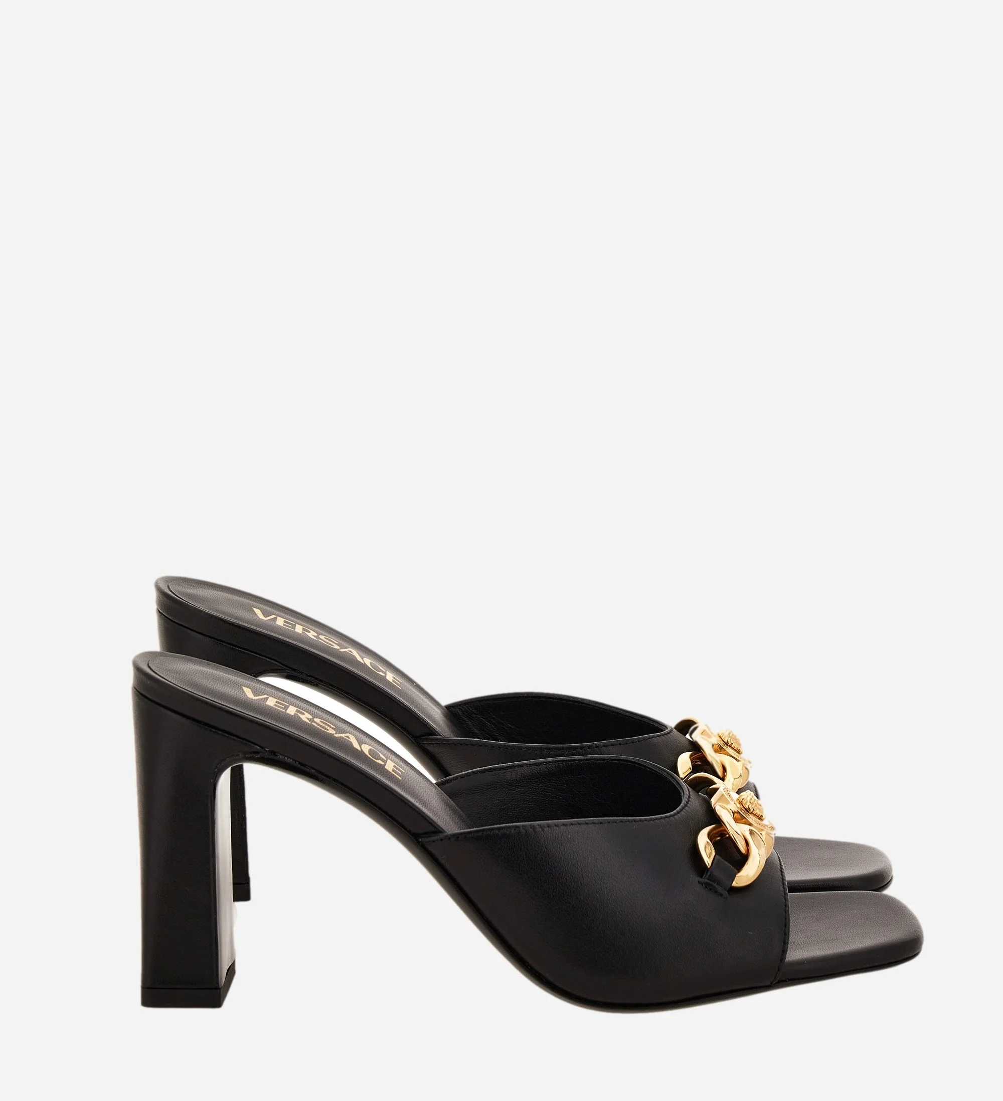 Verse Icon Chain Mule In Calf - 1