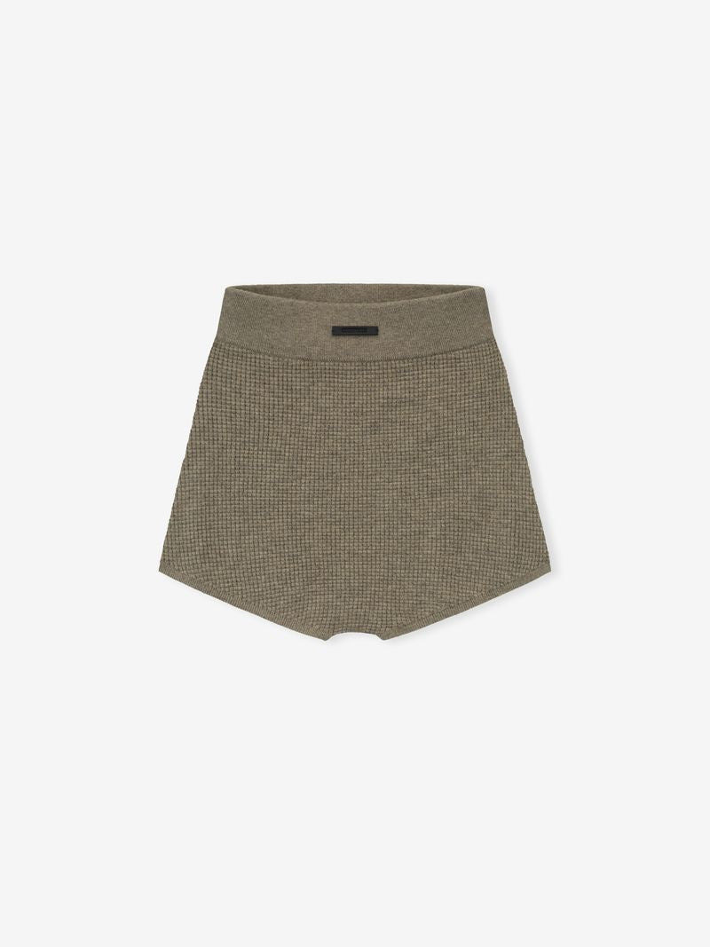 Womens Waffle Boy Short 1