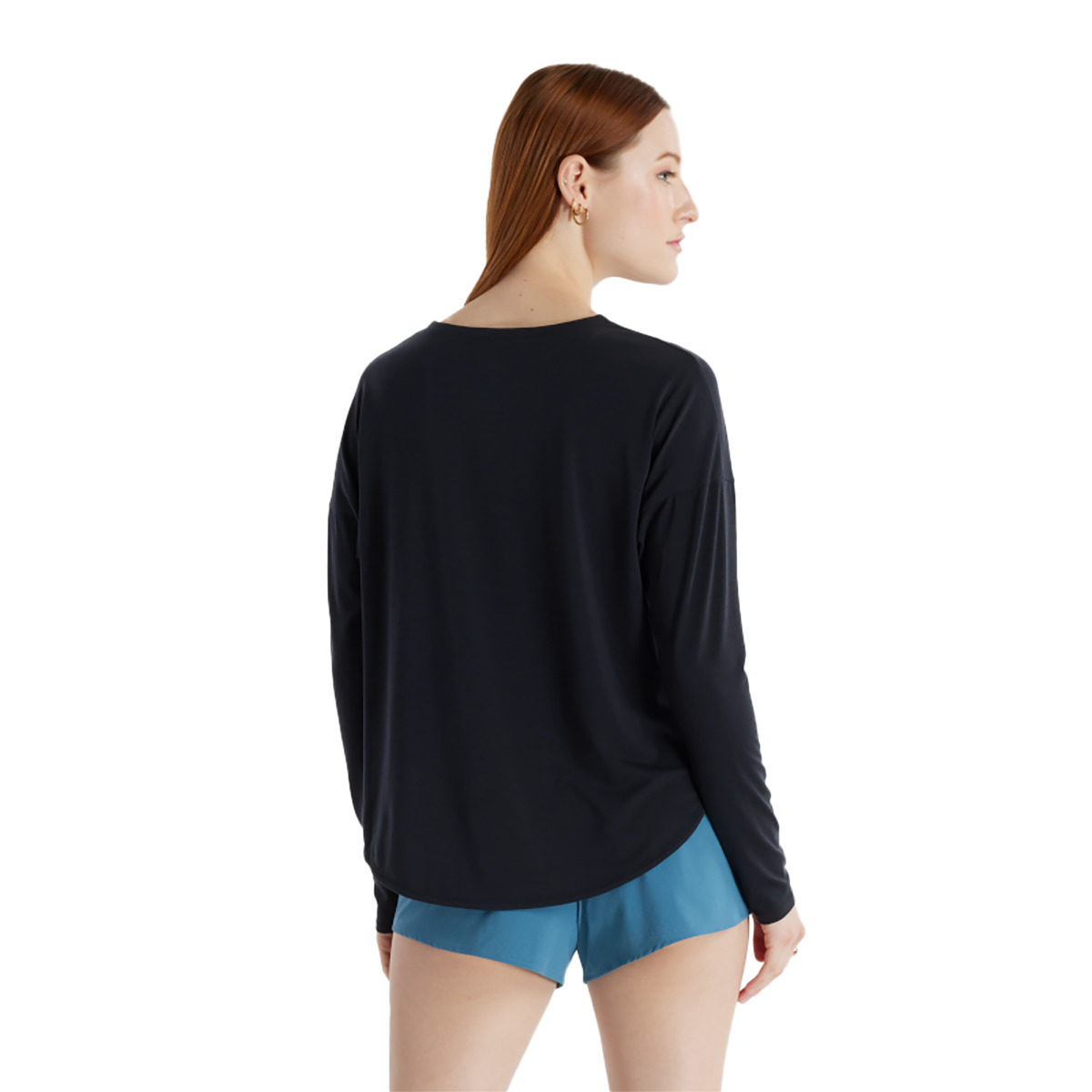New Balance Drapey Jersey Long Sleeve T-Shirt - 3