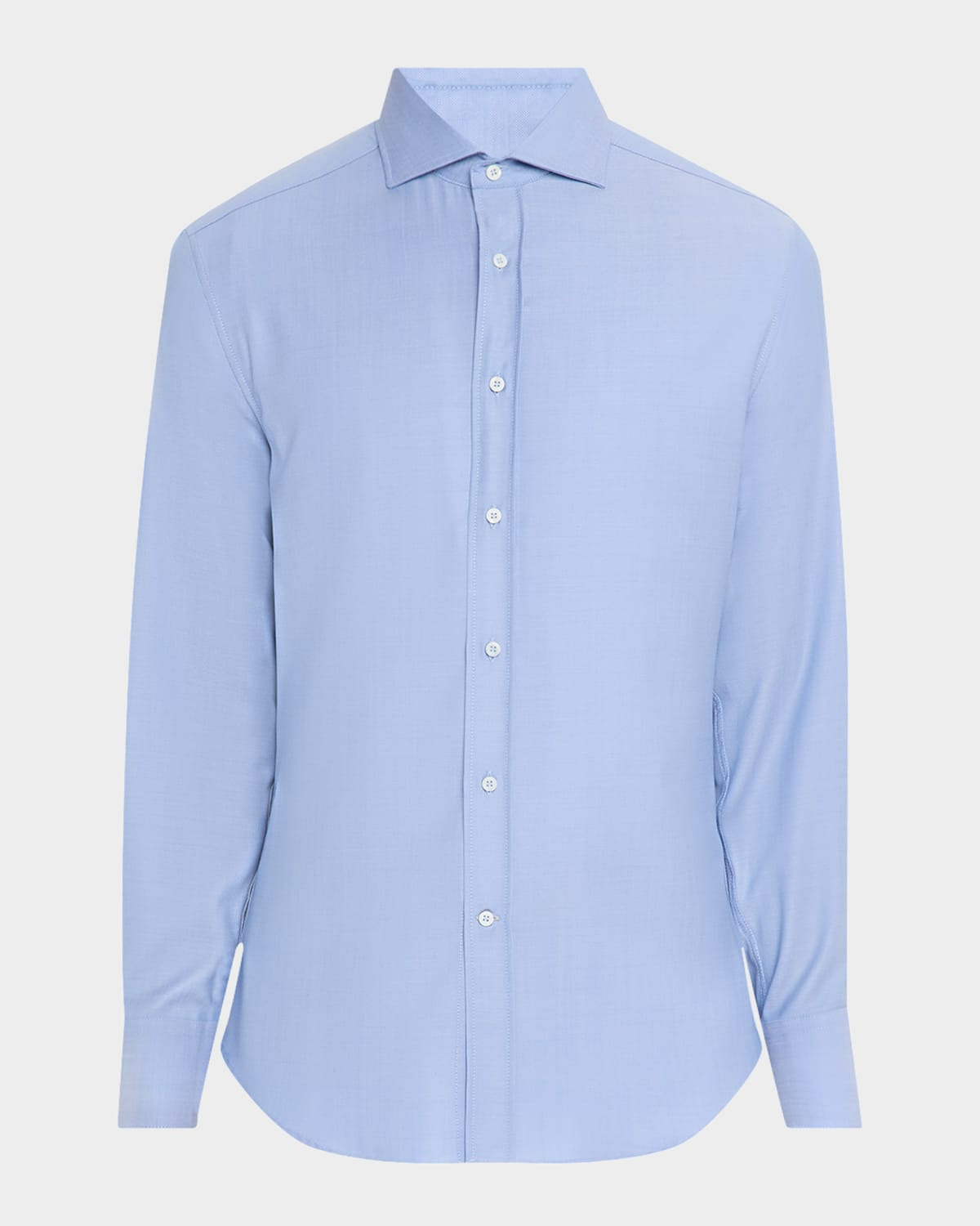 Men's Woven Oxford Spread-Collar Sport Shirt - 1