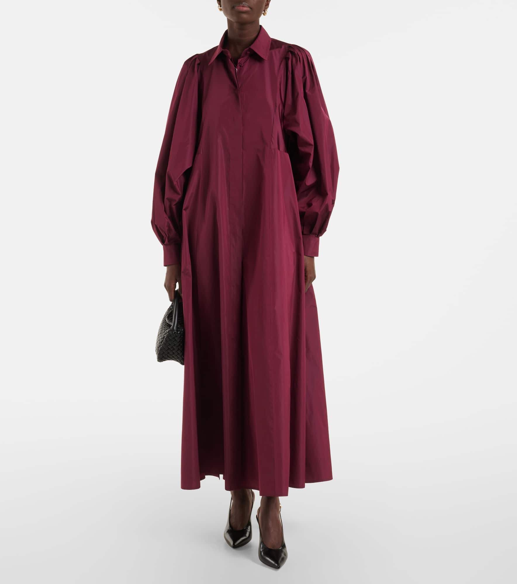 Pucci pleated taffetta maxi dress - 2