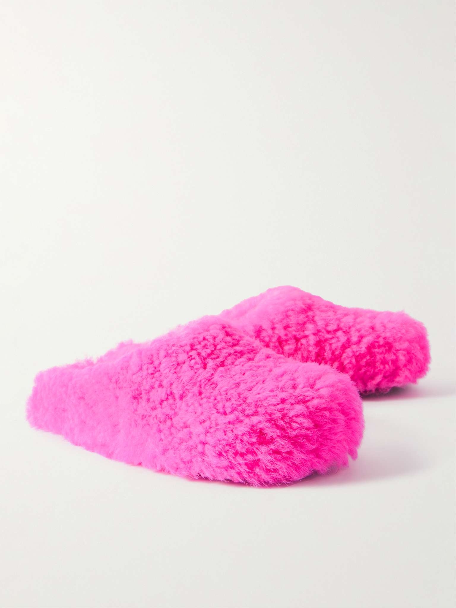 Fussbett Sabot Shearling Mules - 4