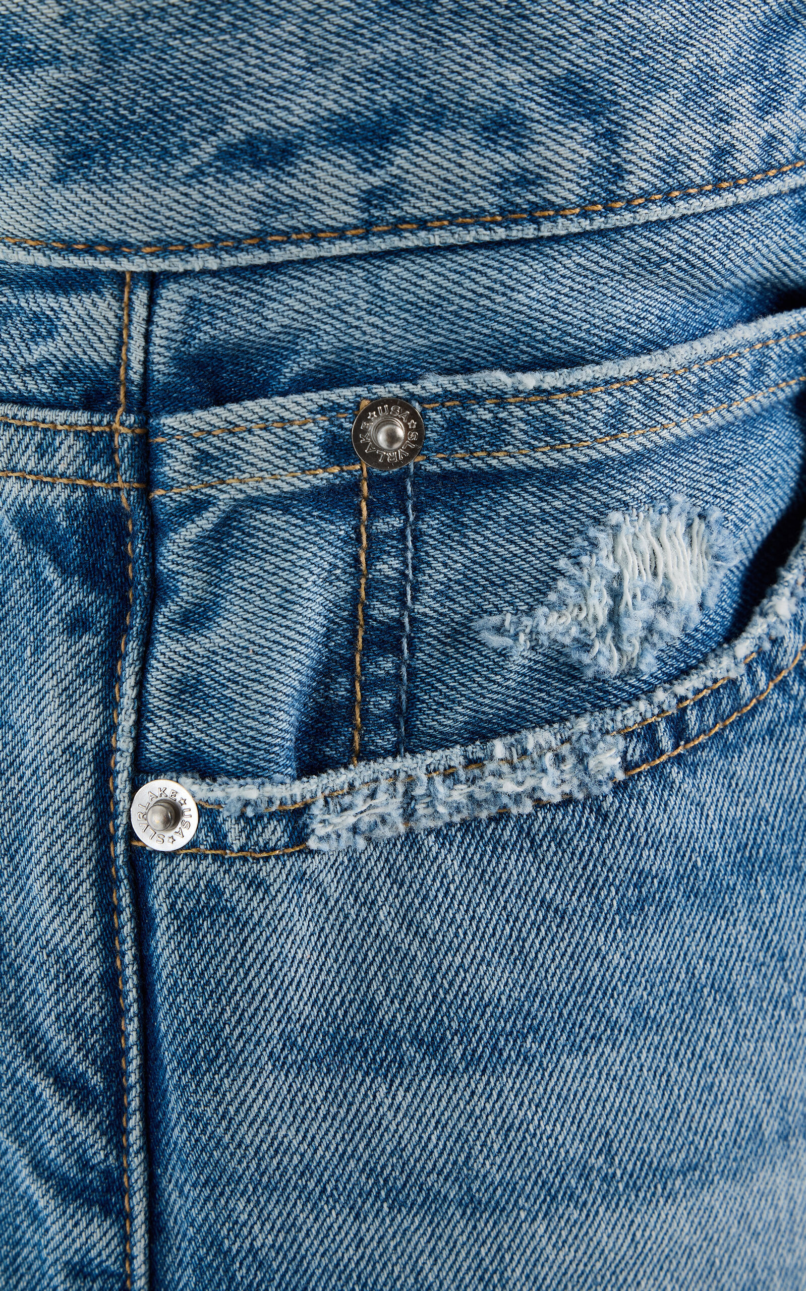 Mila Denim Mini Shorts light wash - 5