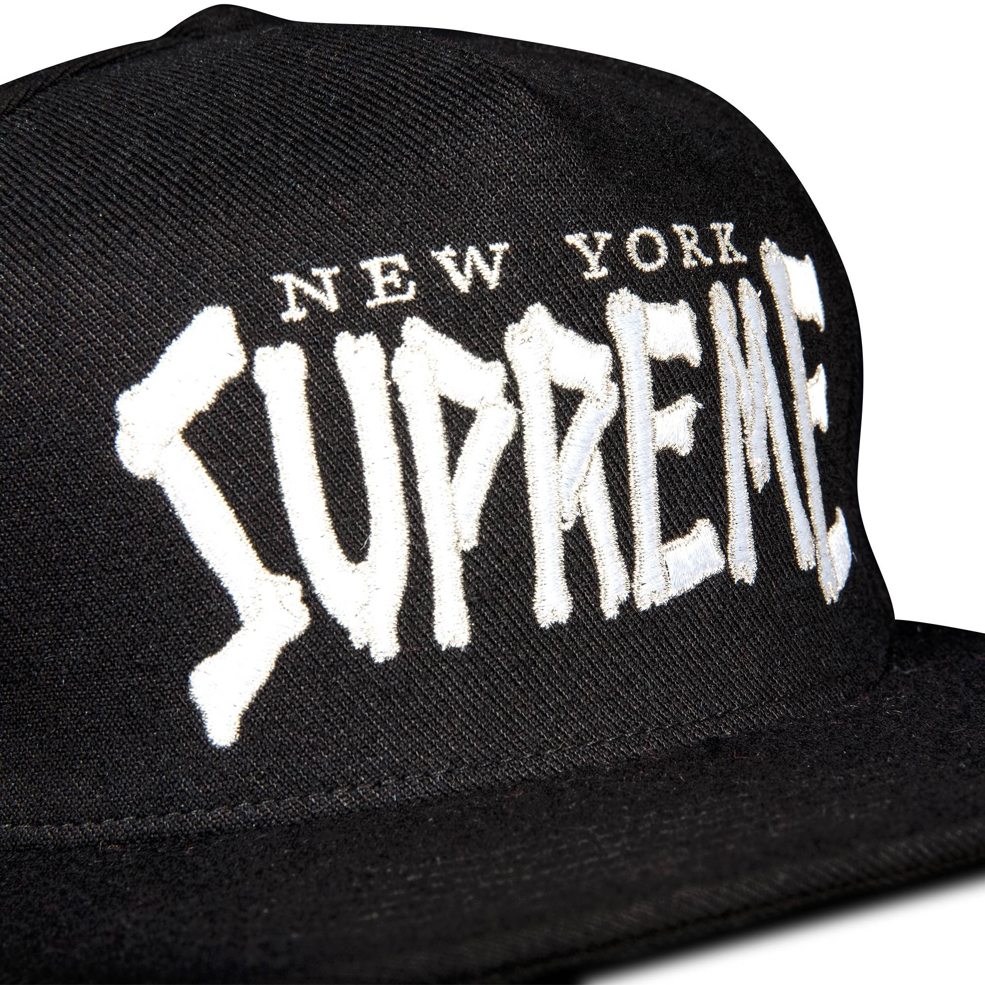 Supreme Bones Logo 5-Panel 'Black' - 3