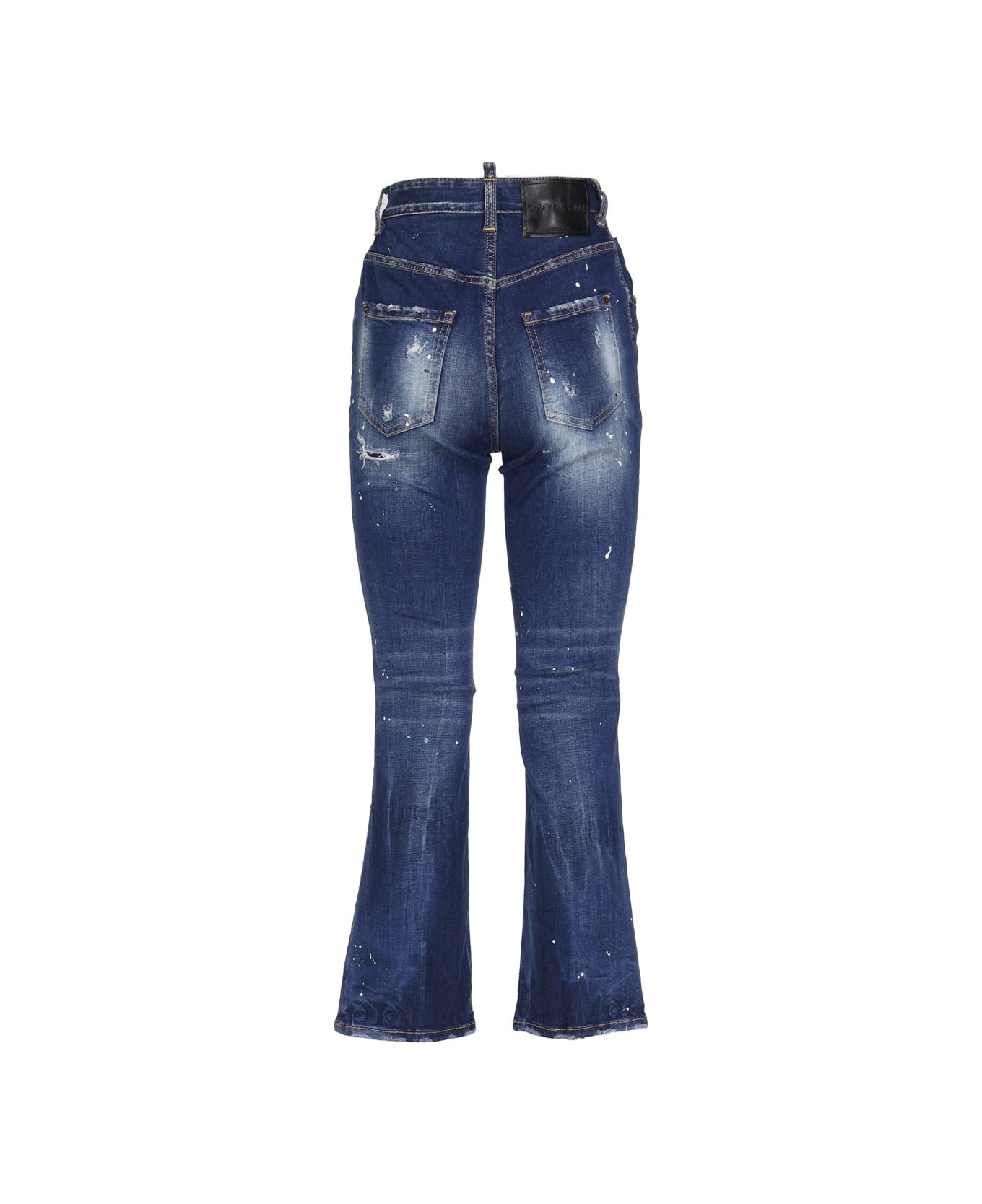 Cropped Flared Jeans - 3