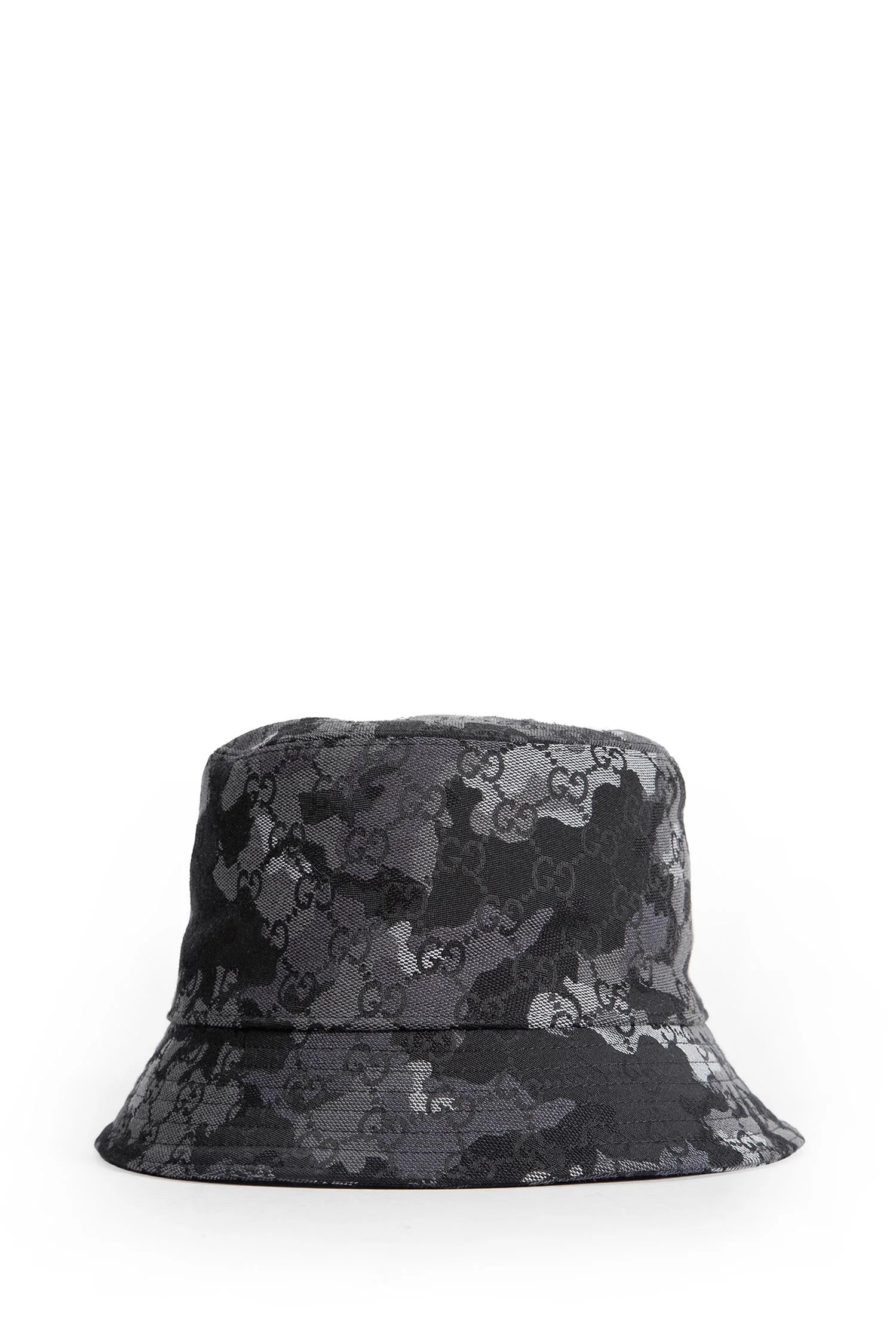Gg Marbled Canvas Bucket Hat - 1