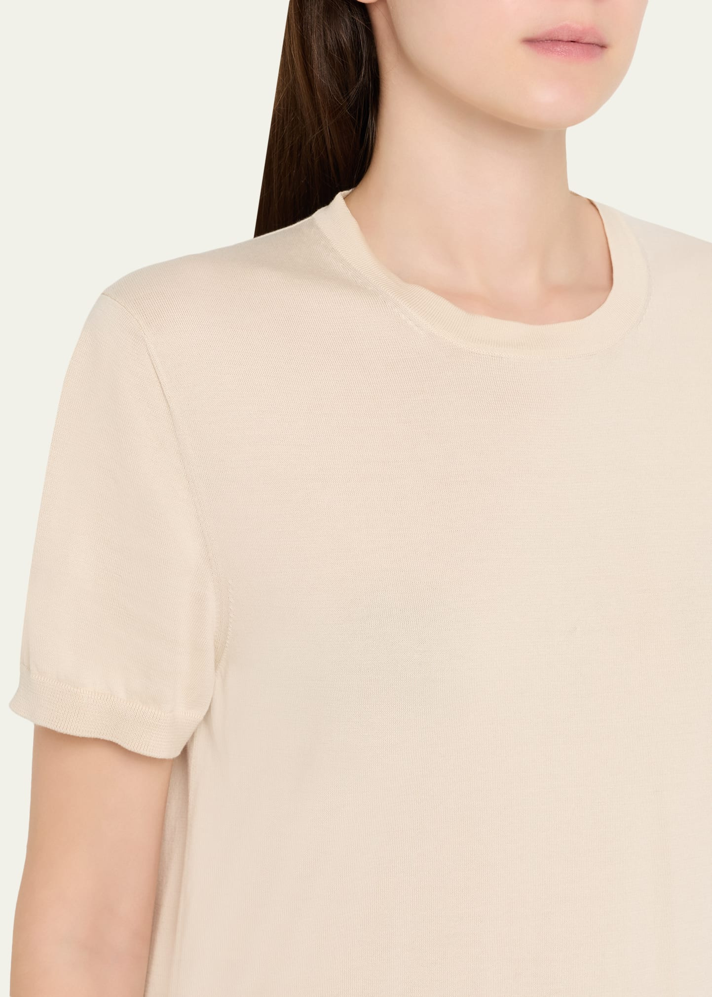 Ice Wish Short-Sleeve Crewneck Sweater - 5