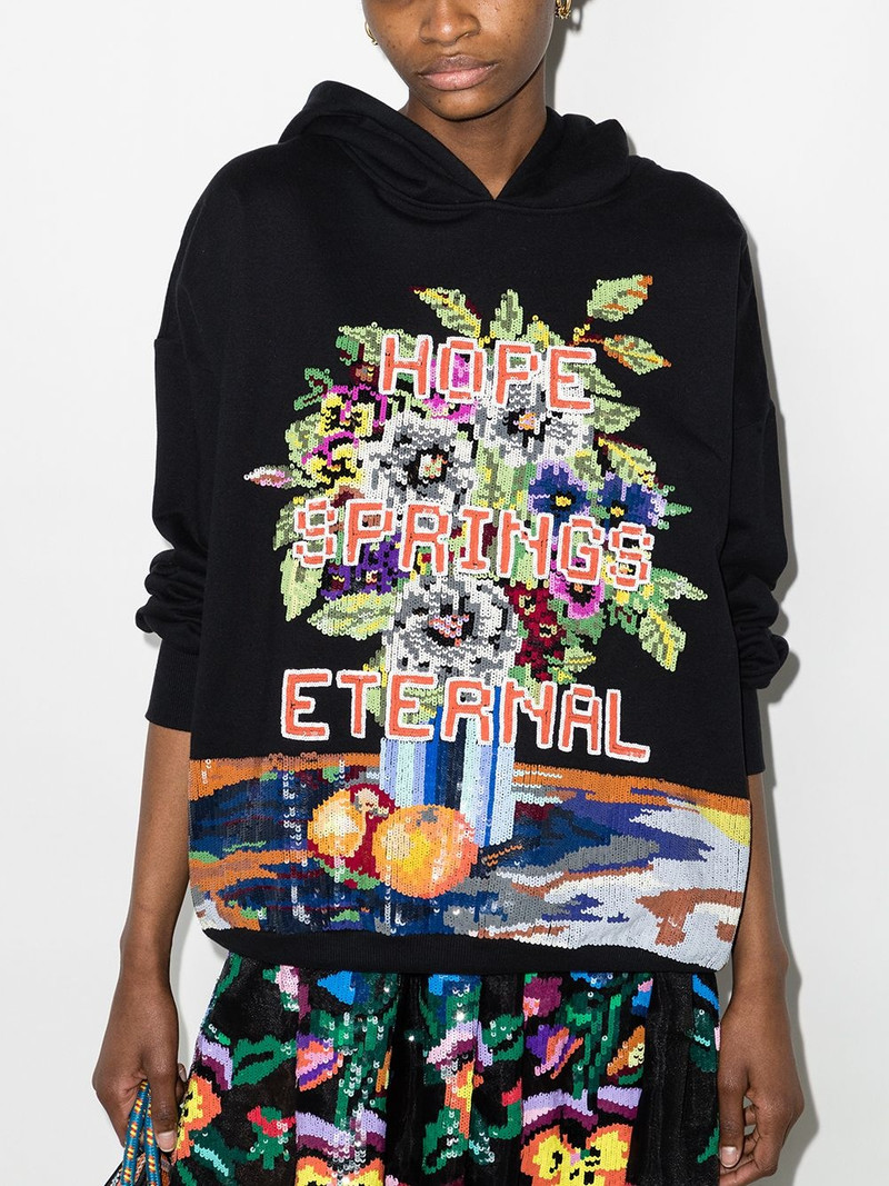 ASHISH Hope Spring Eternal sequinned hoodie outlook