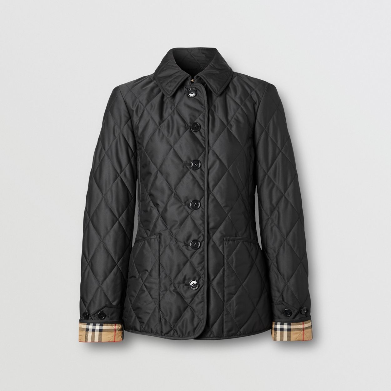 Diamond Quilted Thermoregulated Jacket - 4