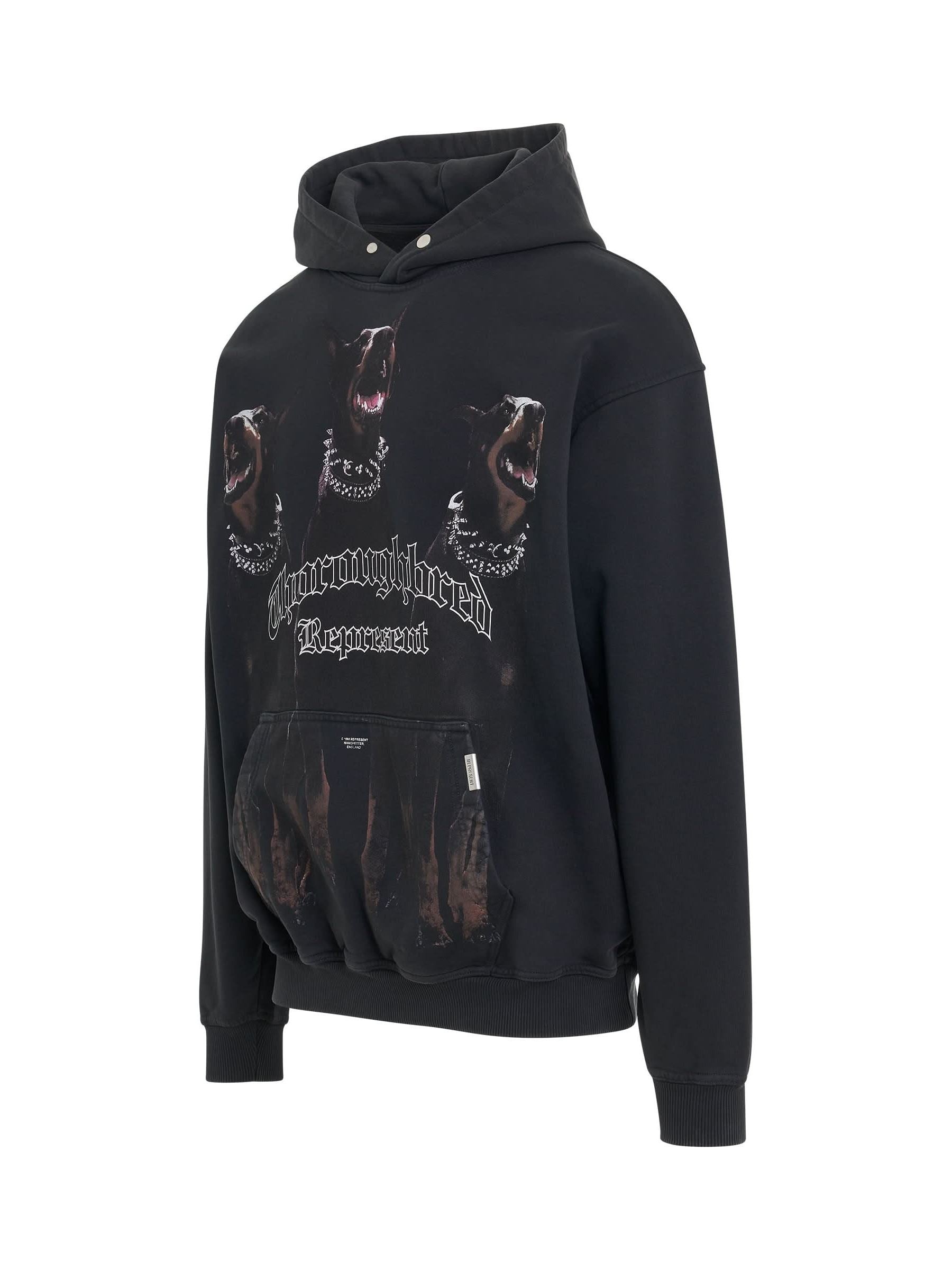 Thoroughbred Hoodie in Vintage Black - 2