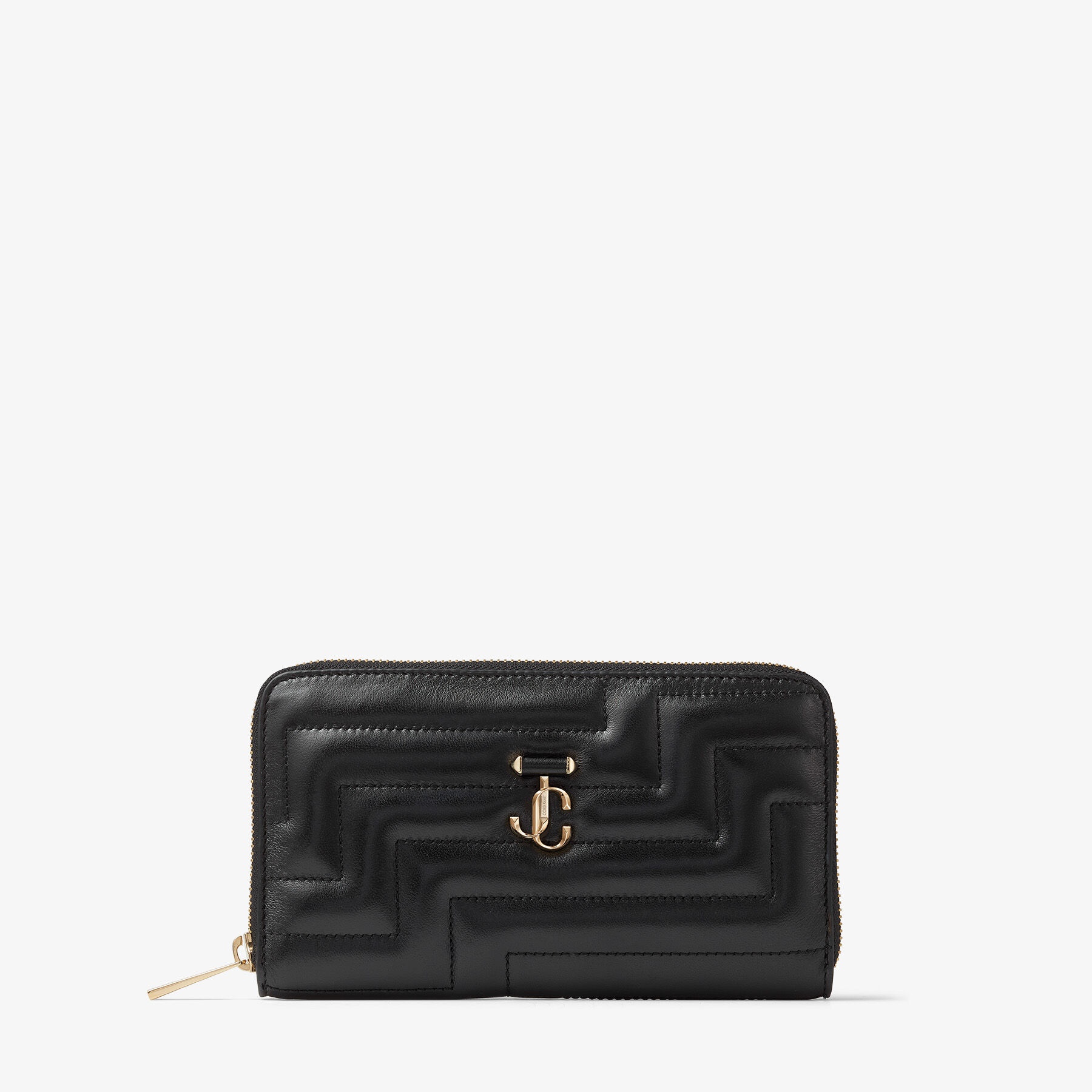 Pippa Avenue
Black Avenue Nappa Leather Wallet with JC Emblem - 1