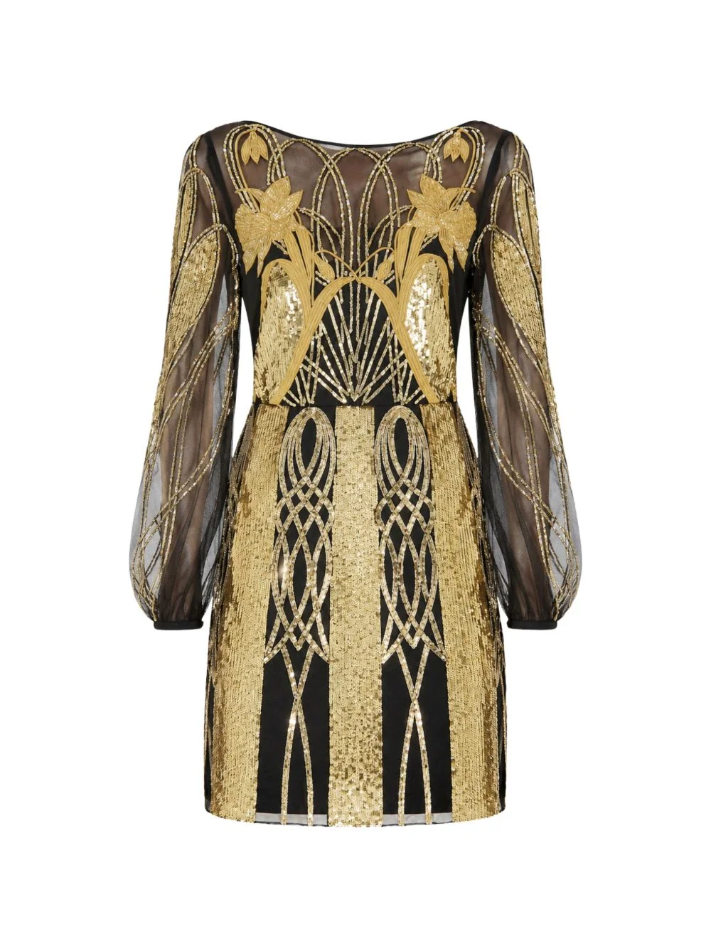 Perseus sequin-embellished mini dress - 1