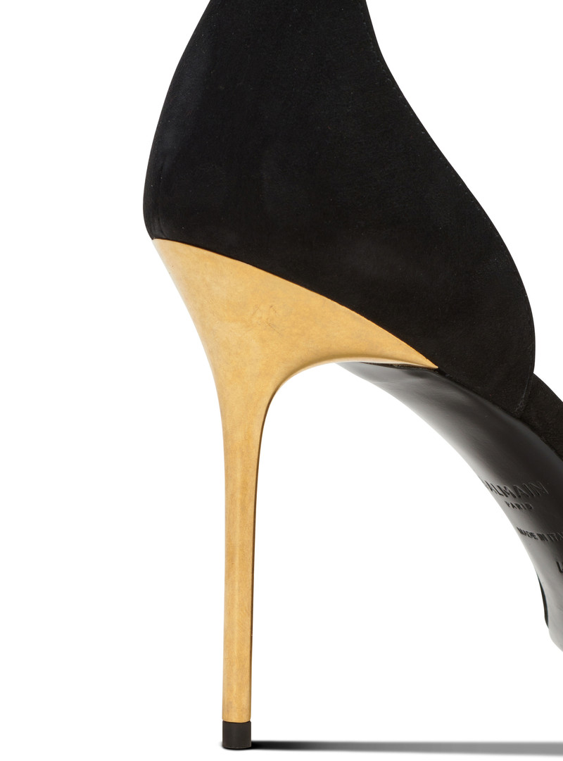 Uma suede and chain sandals 7