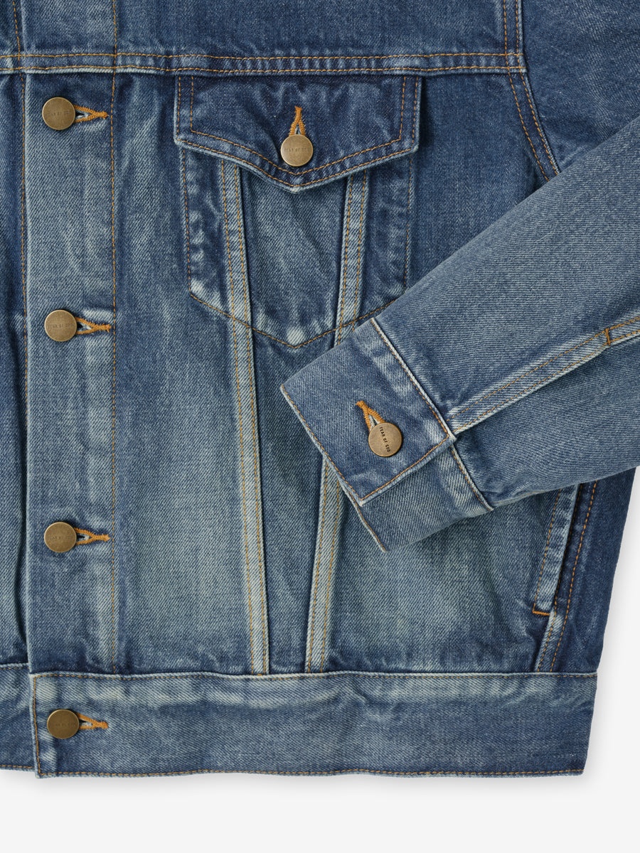 Denim Trucker Jacket - 6