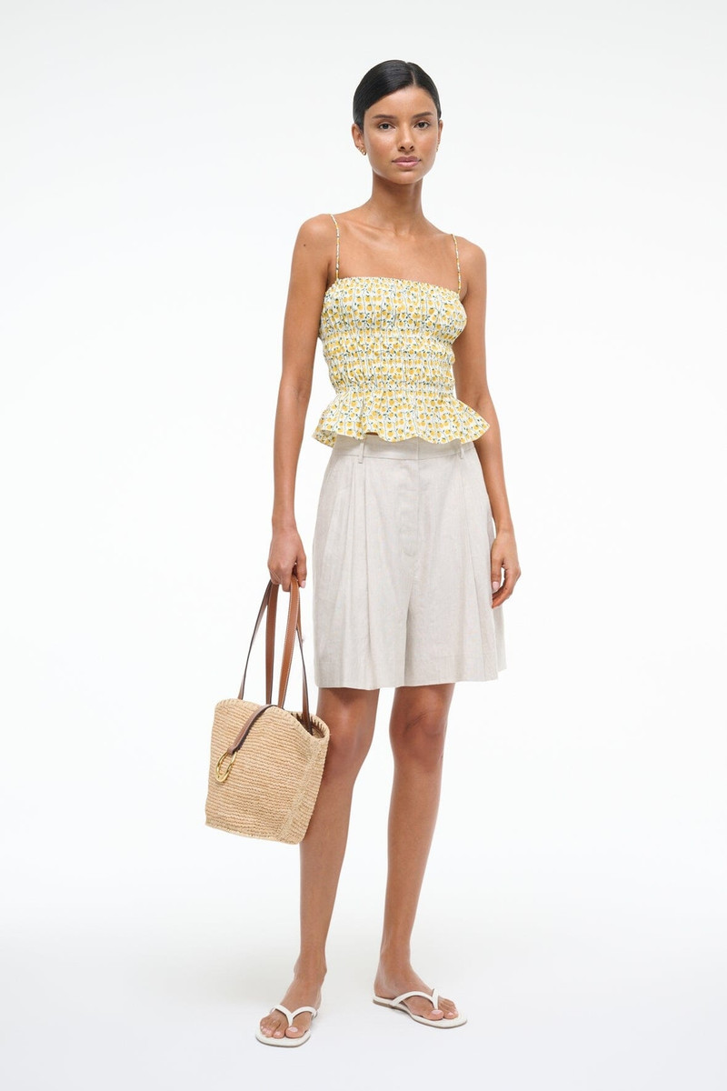 STAUD AYLA TOP ON THE VINE GOLDEN 3