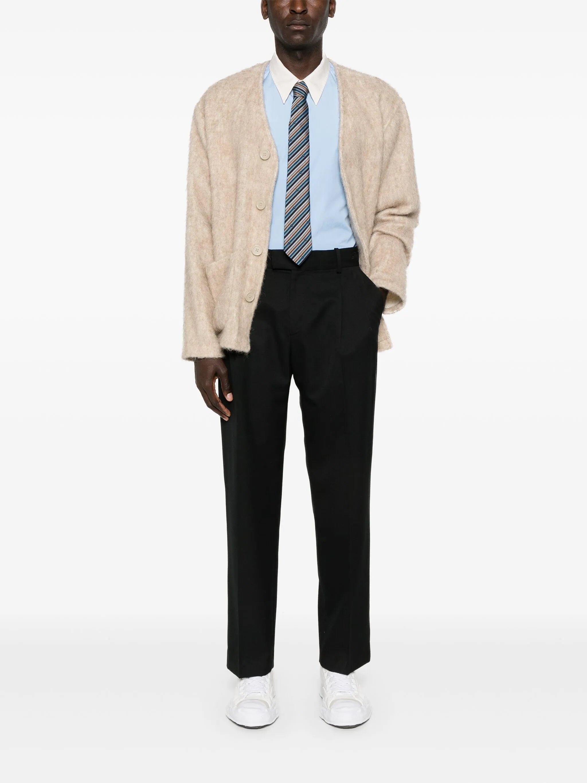Logo-embroidered Trousers - 5
